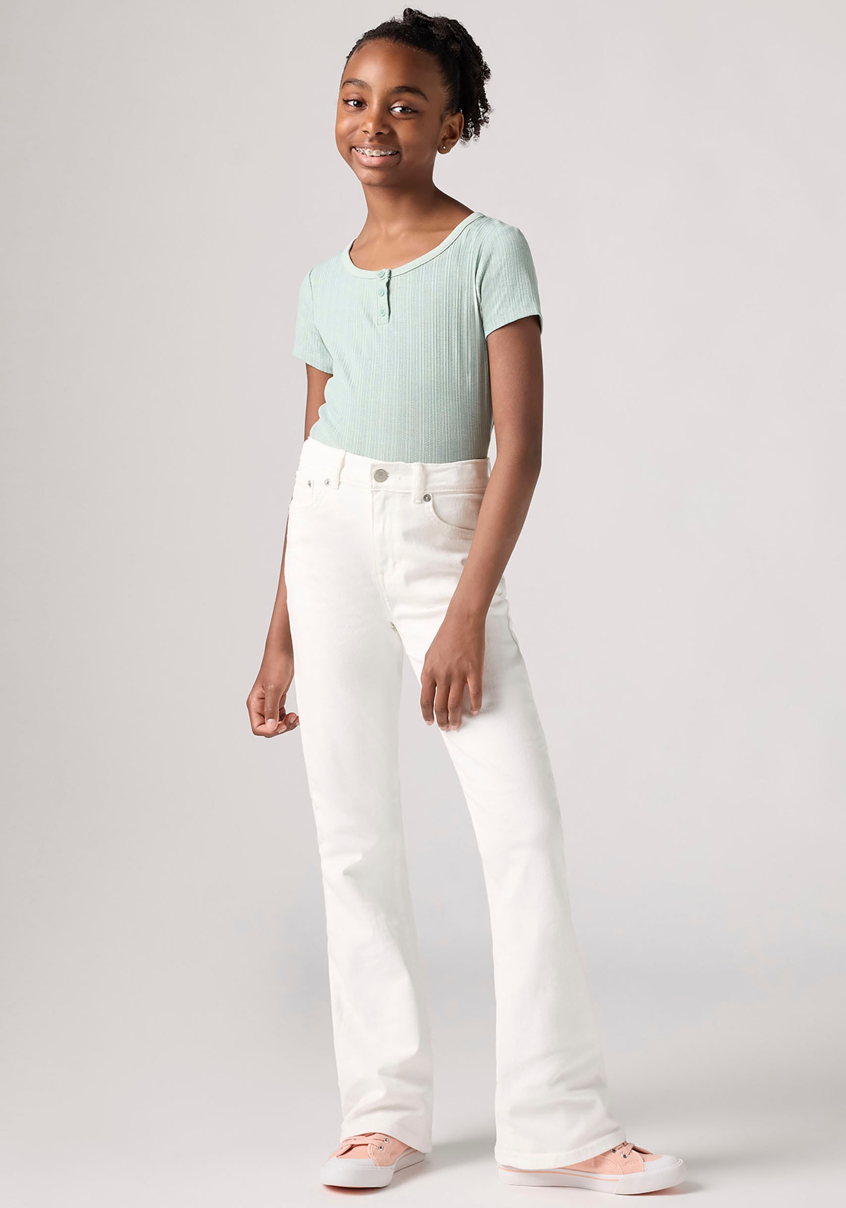 Levi's® Kids Bootcut-Jeans »LVG 726 HIGH RISE FLARE JEANS«, for GIRLS