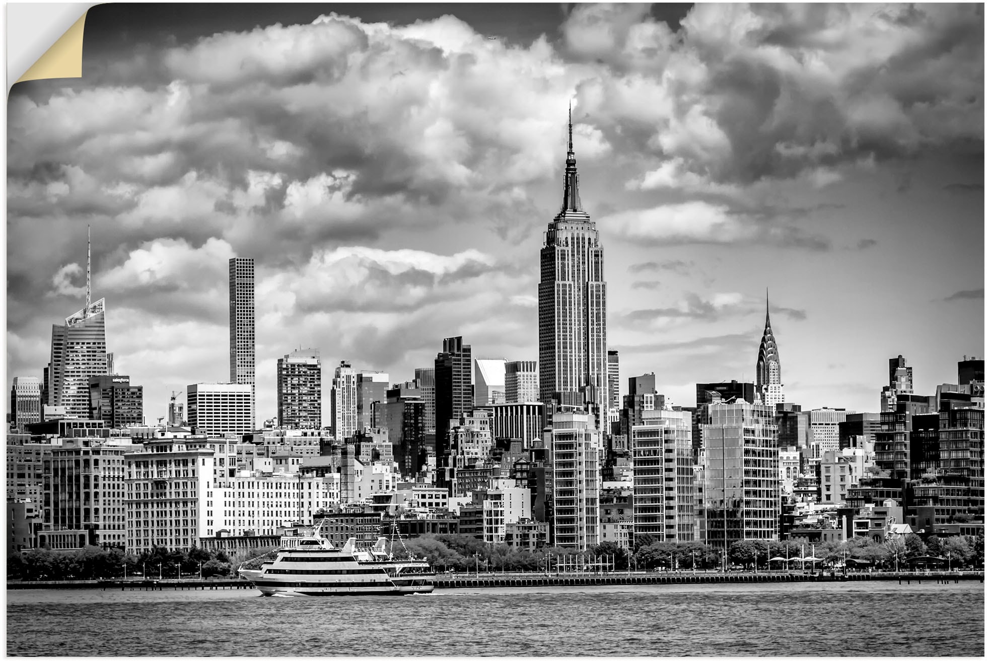 Artland Wandfolie »Midtown Manhattan«, New York, (1 St.), selbstklebend günstig online kaufen