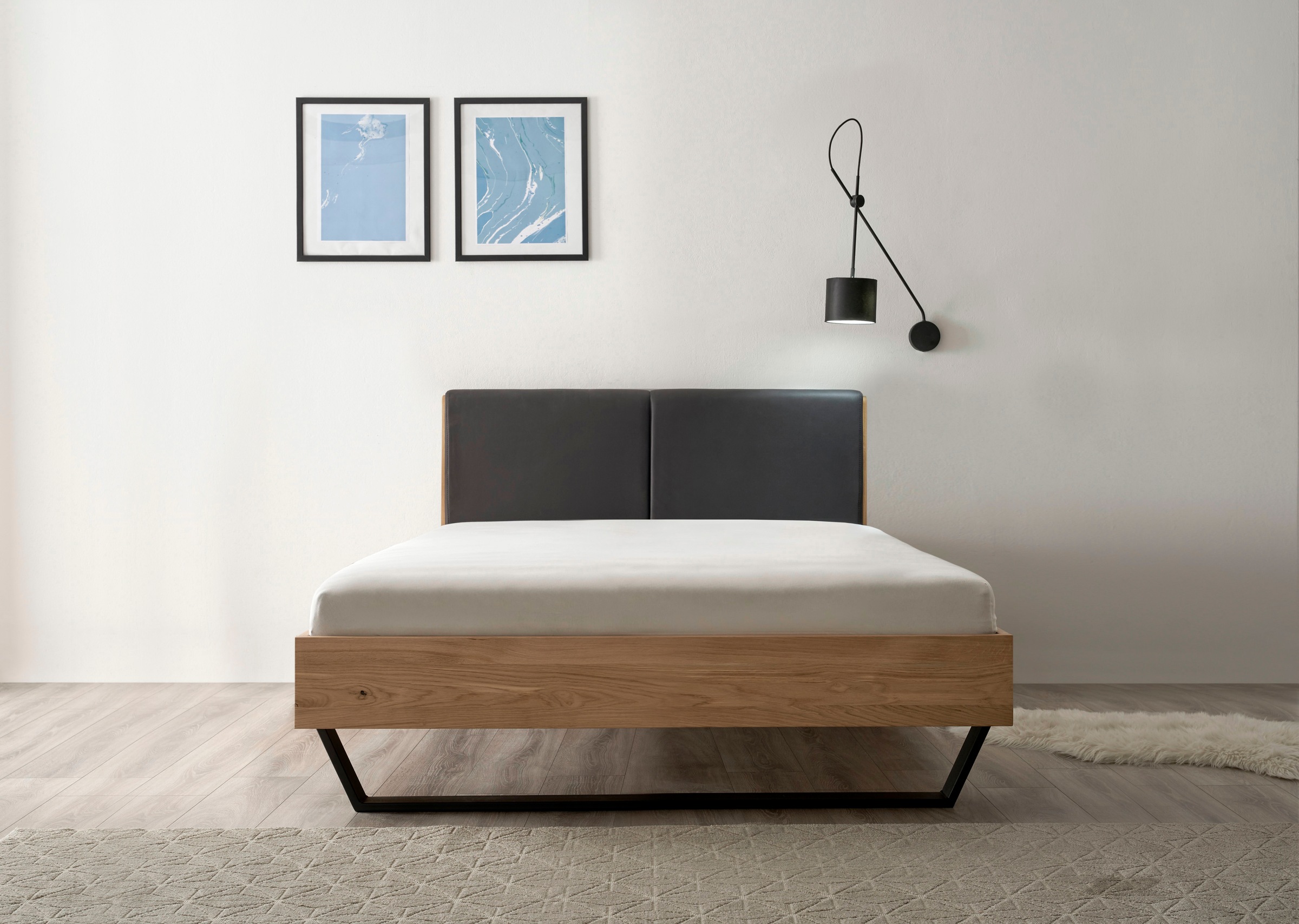 Schlafkontor Massivholzbett »Keke«, Eiche Massiv wahlweise in 180x200 cm od günstig online kaufen