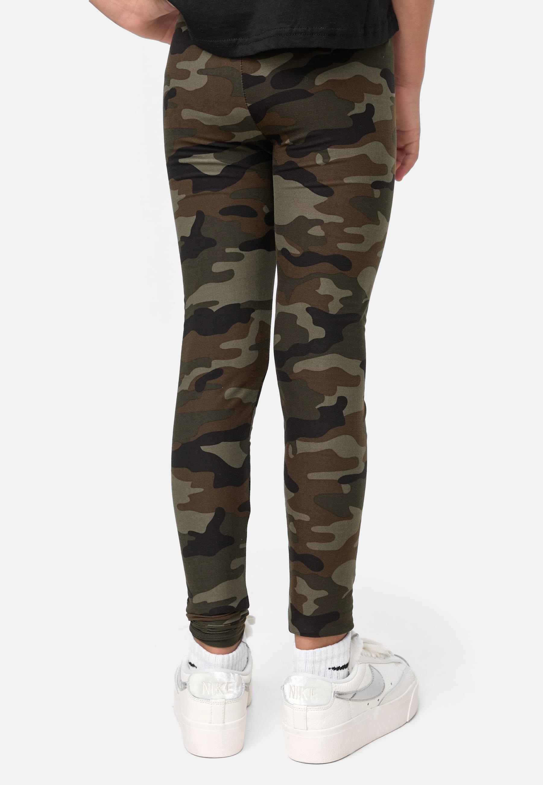 URBAN CLASSICS Leggings »Urban Classics Damen Girls Camo Leggings«