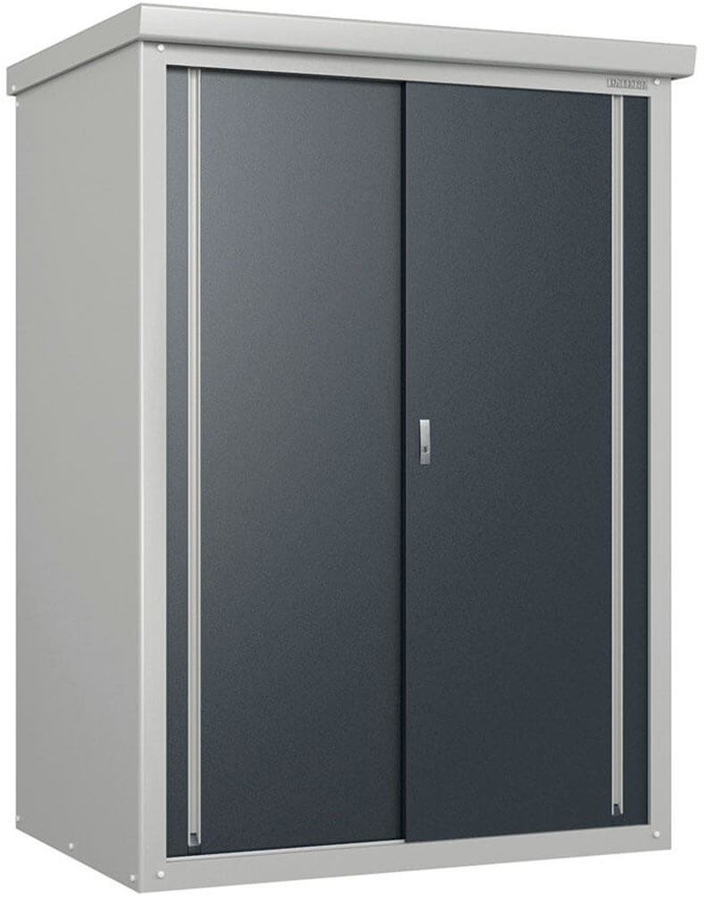 TRIMETALS Garten-Geräteschrank »Guardian D43« Stahl mit Aluzink Beschichtung anthrazit