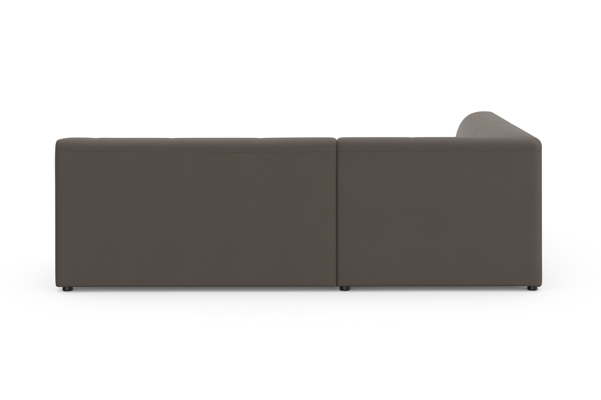 DOMO collection Ecksofa »Topper zeitlos elegant, kompakte Stellmaße, OTTOs Choice, L-Form«, mit Ottomane, wahlweise mit Schlaffunktion