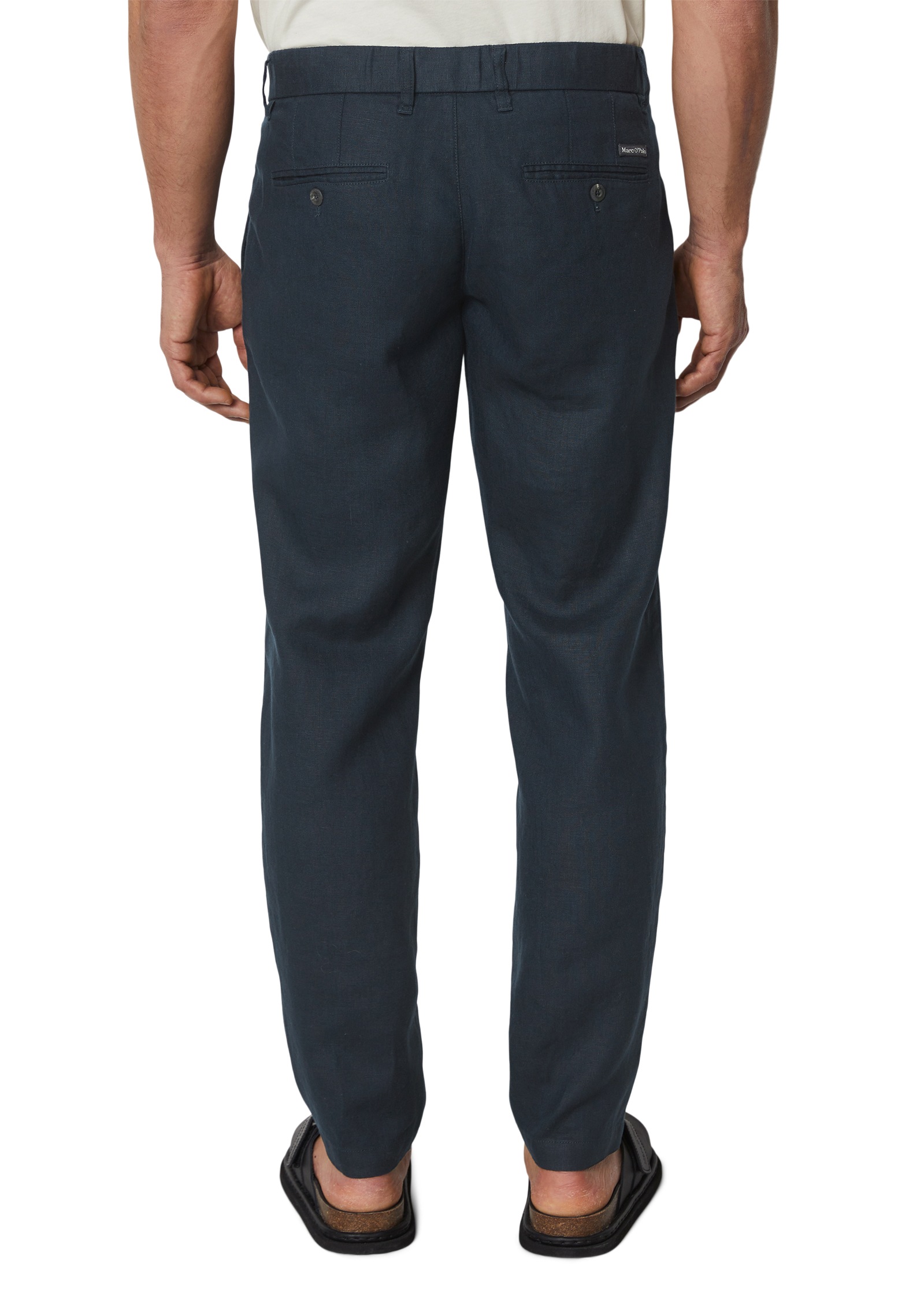 Marc O'Polo Leinenhose »Osby jogger pleats«