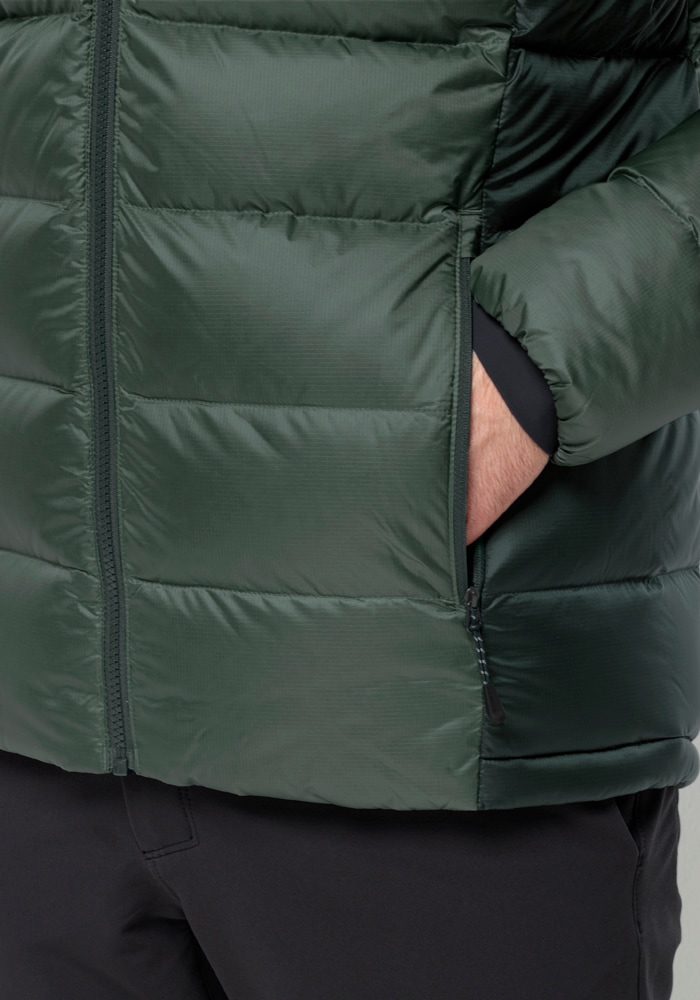 Jack Wolfskin Daunenjacke »NEBELHORN DOWN HOODY M«, mit Kapuze