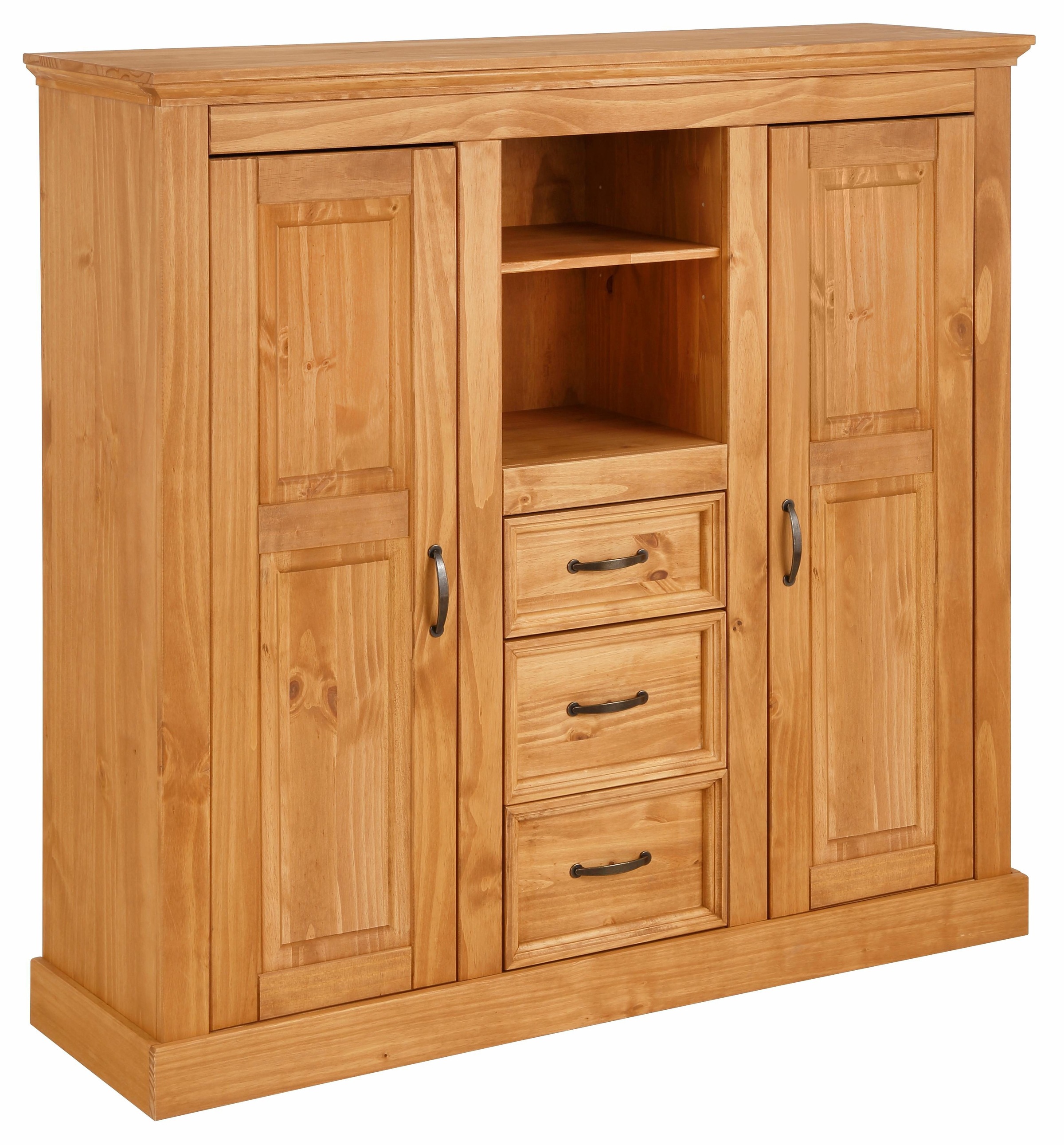 Home affaire Highboard "Selma" Stauraumschrank, Breite 130 cm günstig online kaufen