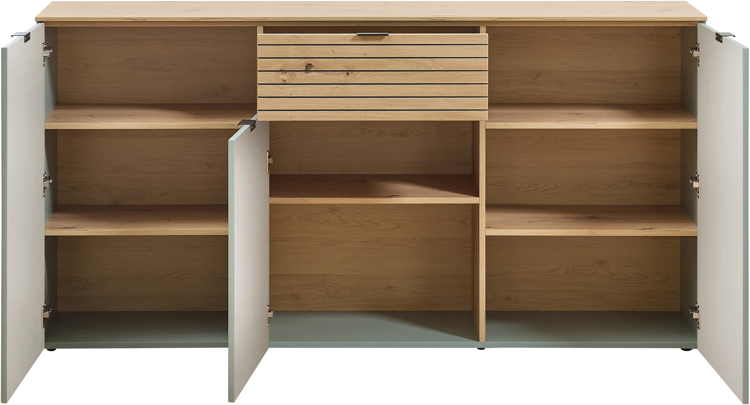 Innostyle Sideboard »INA Sideboard, 180 x 90 x 45 cm (B/H/T)« 1 Stk. tlg. 3 türig, Schublade, Softclose
