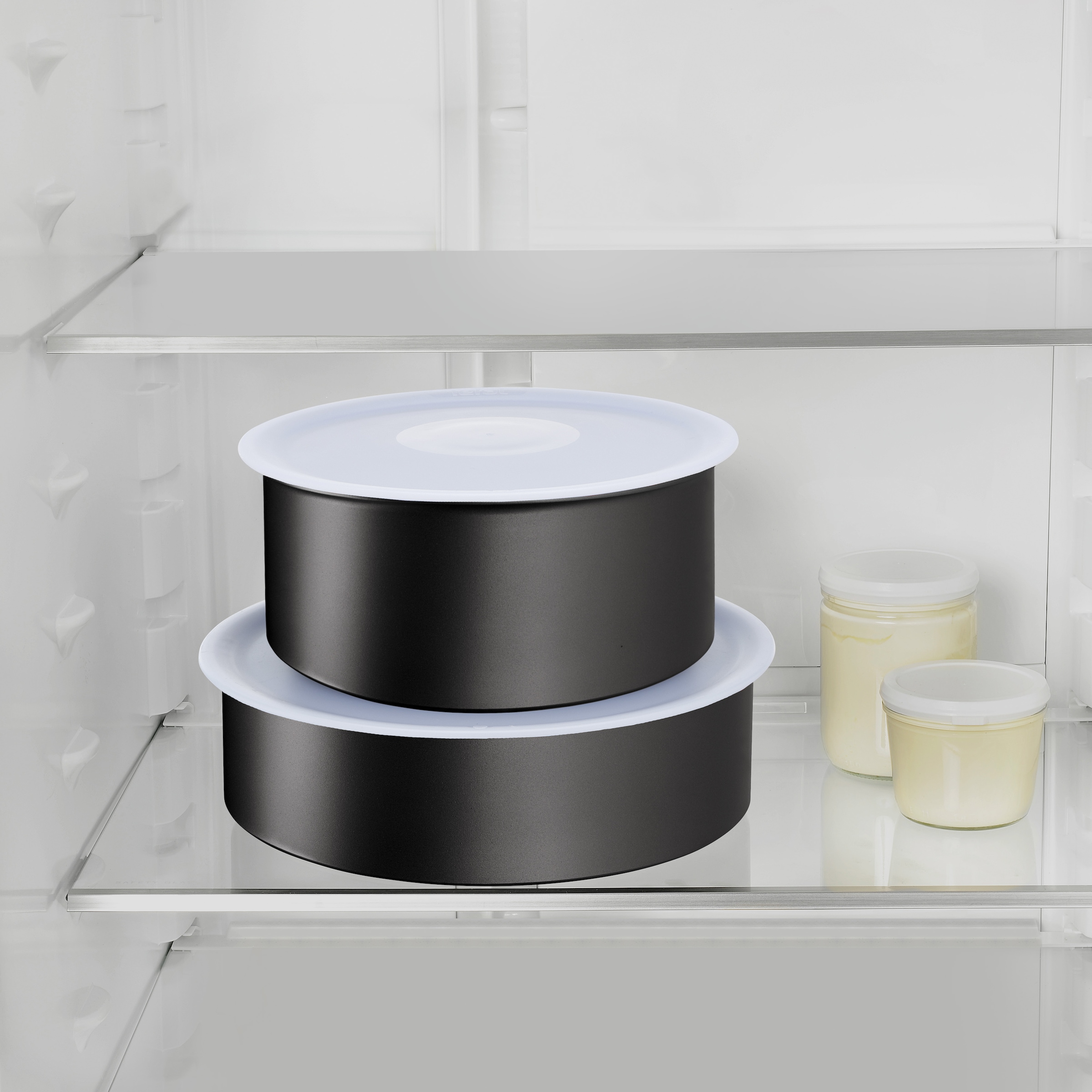 Tefal Schmorpfanne »Ingenio Unlimited« Aluminium 1 Stk. tlg. 24 cm, stapelbar, Antihaftversiegelung, Thermo-Signal, Induktion