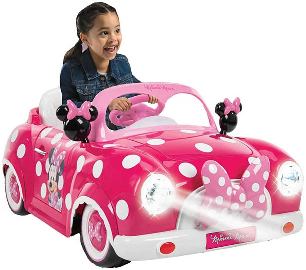 Huffy Elektro-Kinderauto »Minnie Car 6v Batterie zum Aufsitzen« ab 3 Jahren bis 27 kg