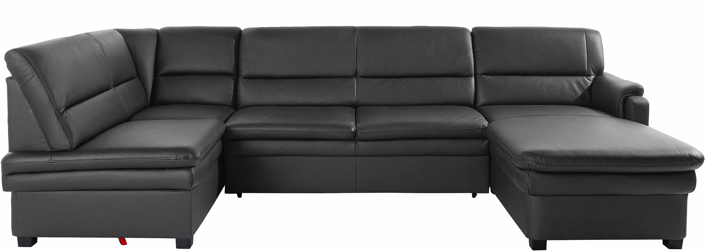 sit&more Wohnlandschaft »Pisa U-Form«, mit Federkern, wahlweise mit Bettfunktion