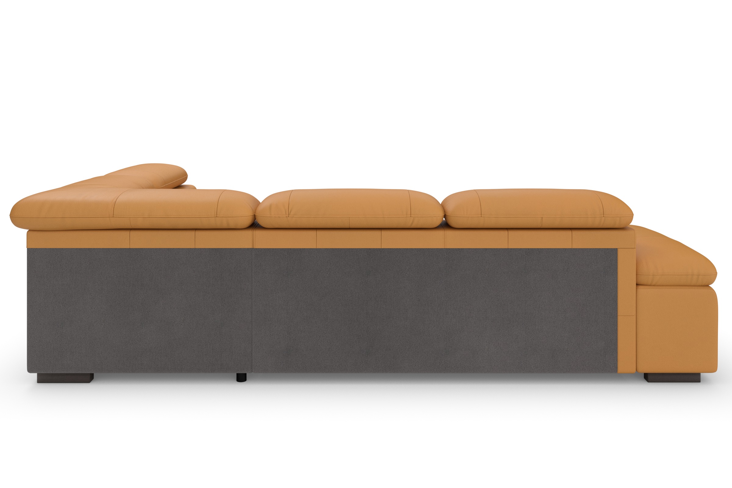 Home affaire Ecksofa »Alberto L-Form«, mit Kopfteilverstellung, wahlweise mit Bettfunktion