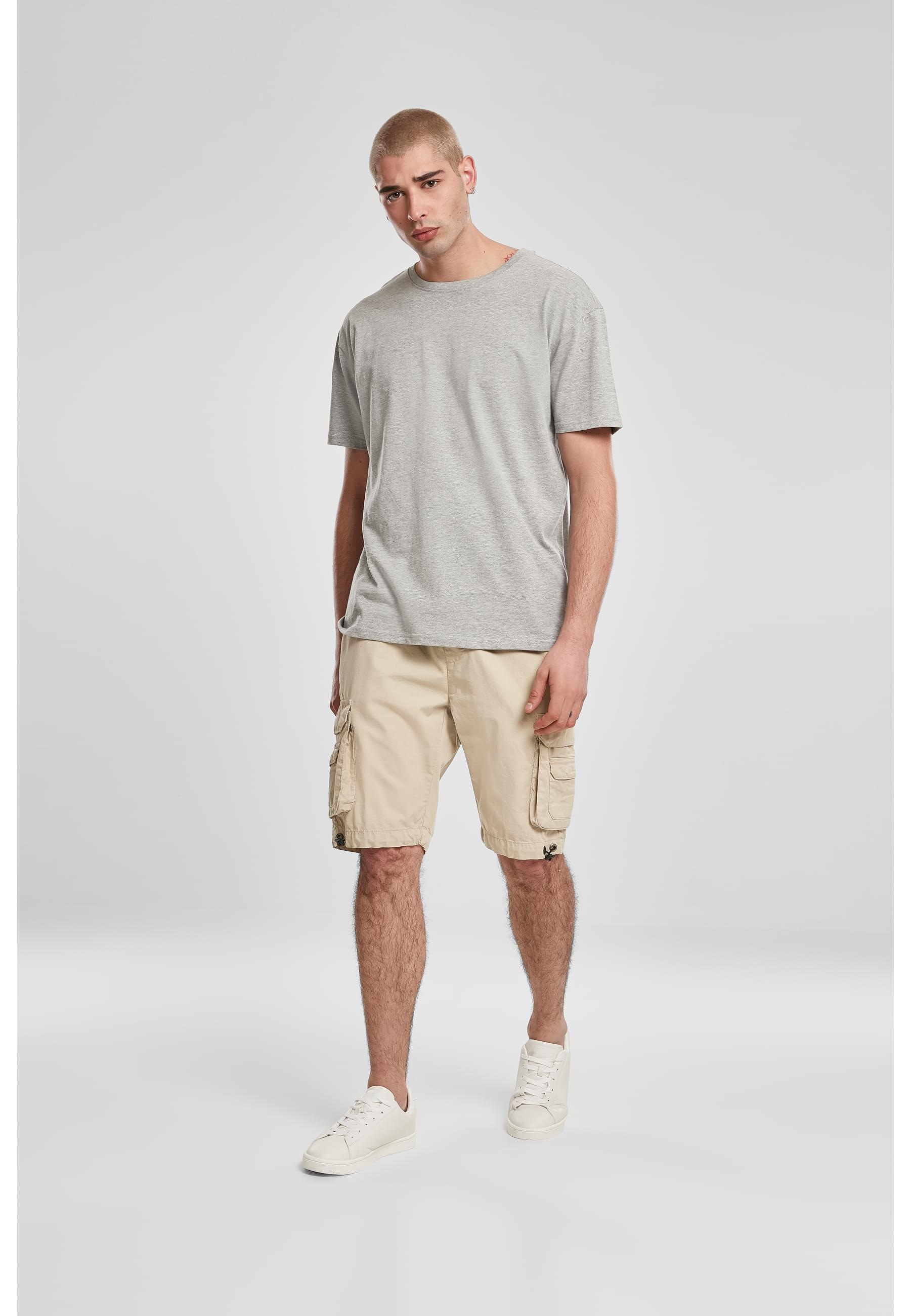 URBAN CLASSICS Stoffhose »Urban Classics Herren Double Pocket Cargo Shorts«
