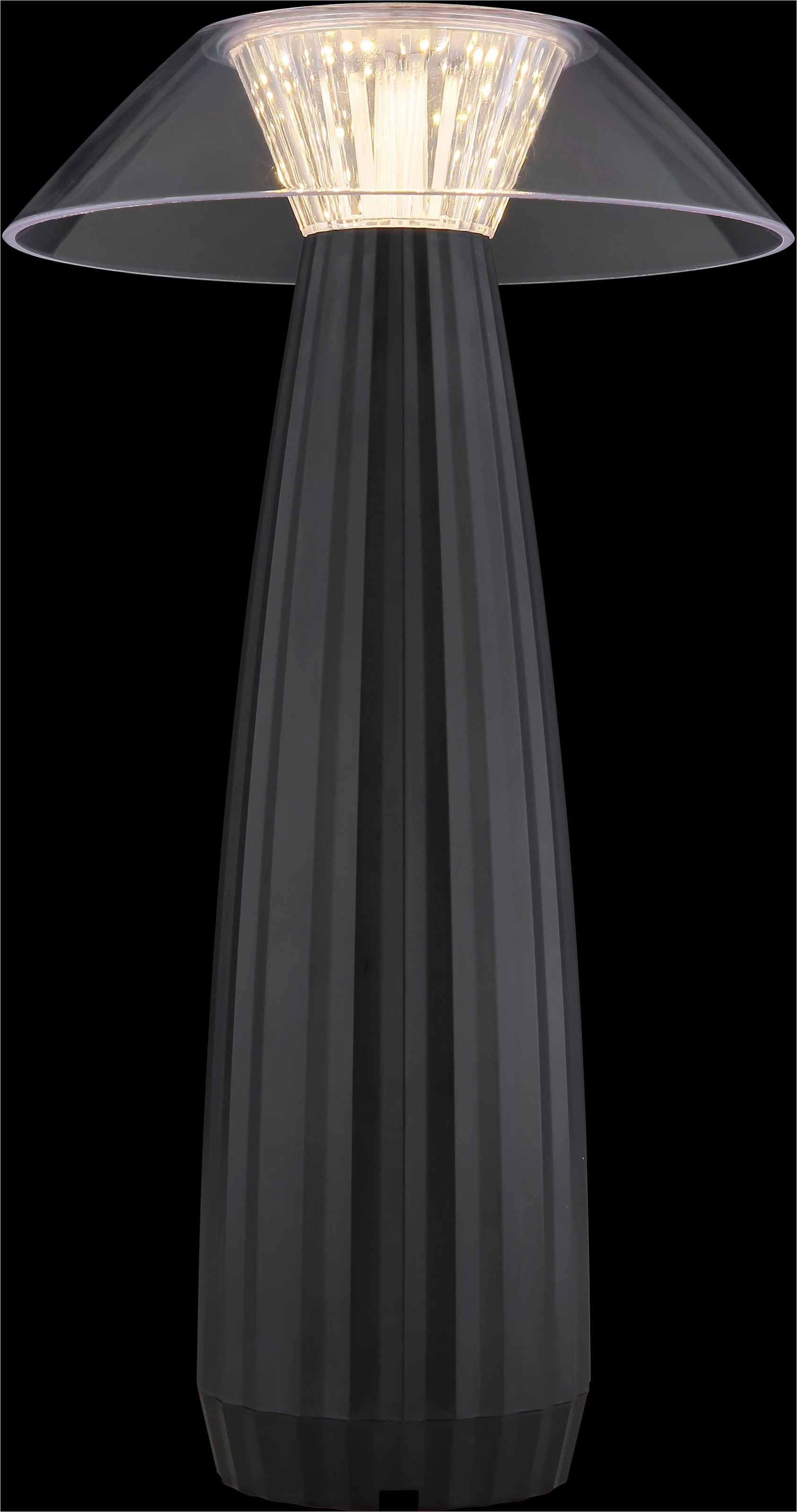 GLOBO LIGHTING Tischleuchte »ILLUMI« LED-Modul 1 Stk. Warmweiß Tischlampe Nachttischlampe Deko-Tischleuchte Schlafzimmer