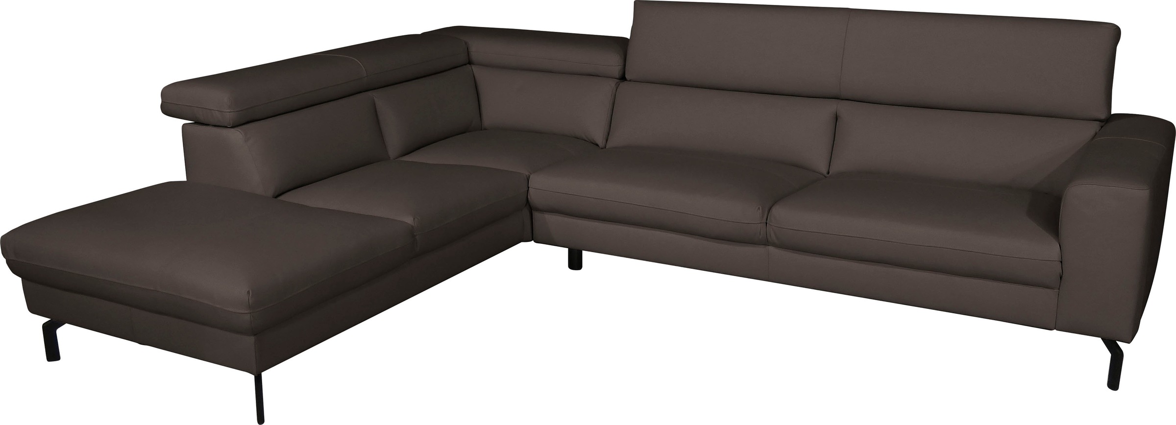 Places of Style Ecksofa »Olanta, modern und bequem, Breite 305cm, Fuß 16cm günstig online kaufen