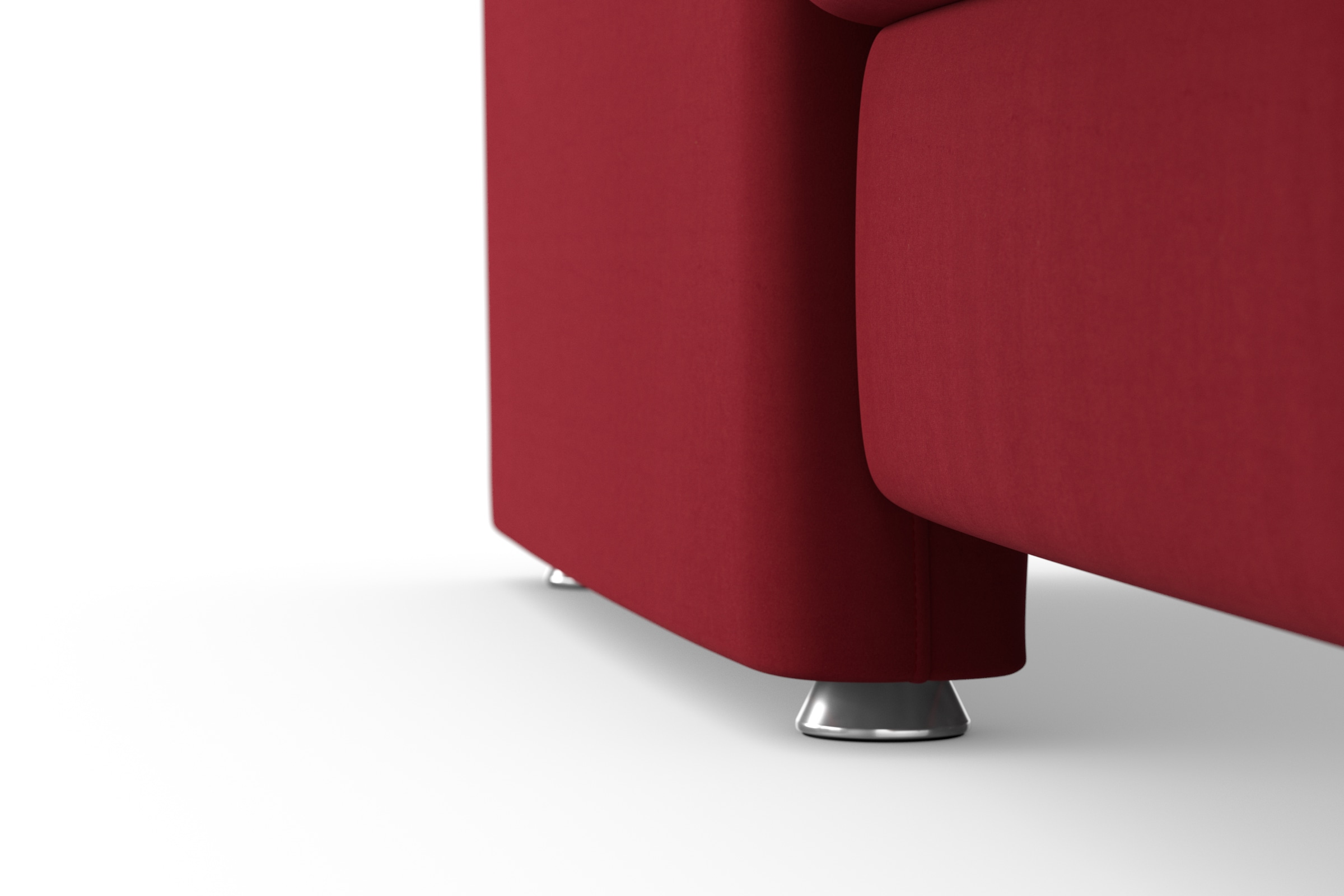 sit&more Ecksofa »Apulia L-Form«, wahlweise Bettfunktion, Bettkasten und Kopf- und Armteilverstellung
