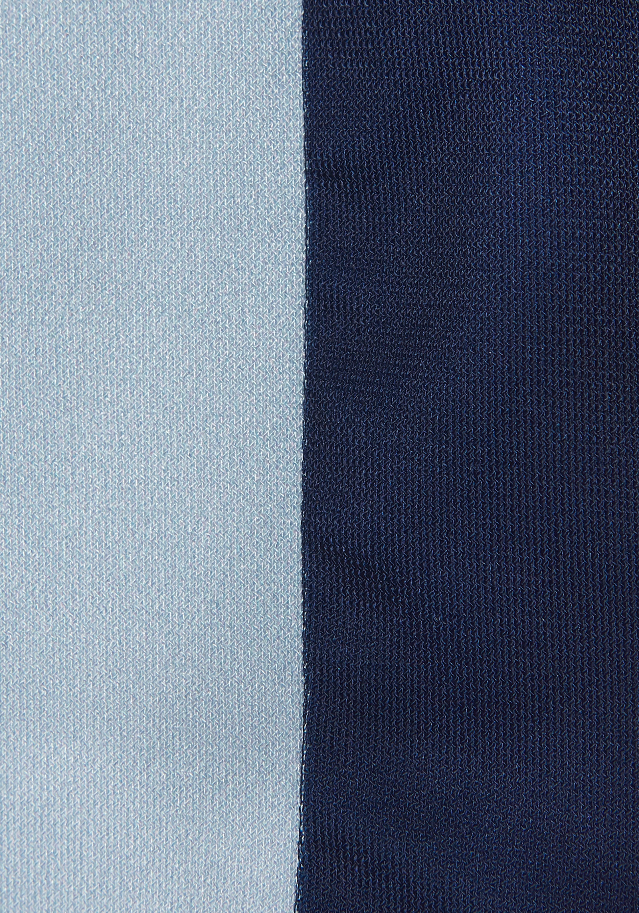 Vivance Kurzarmshirt mit sportlichen Kontraststreifen