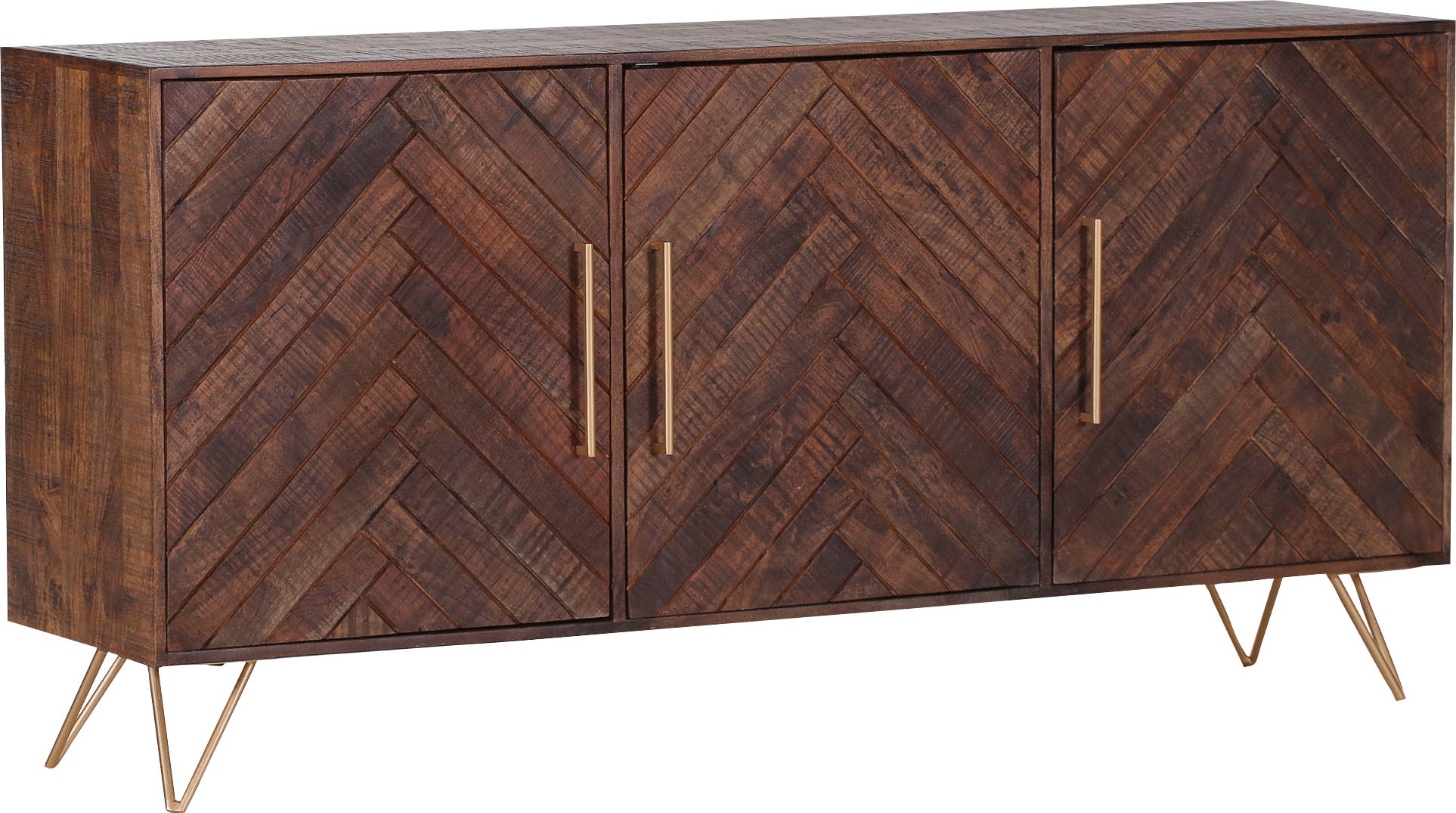 Gutmann Factory Sideboard »Herringbone«, Kommode, Breite 167 cm