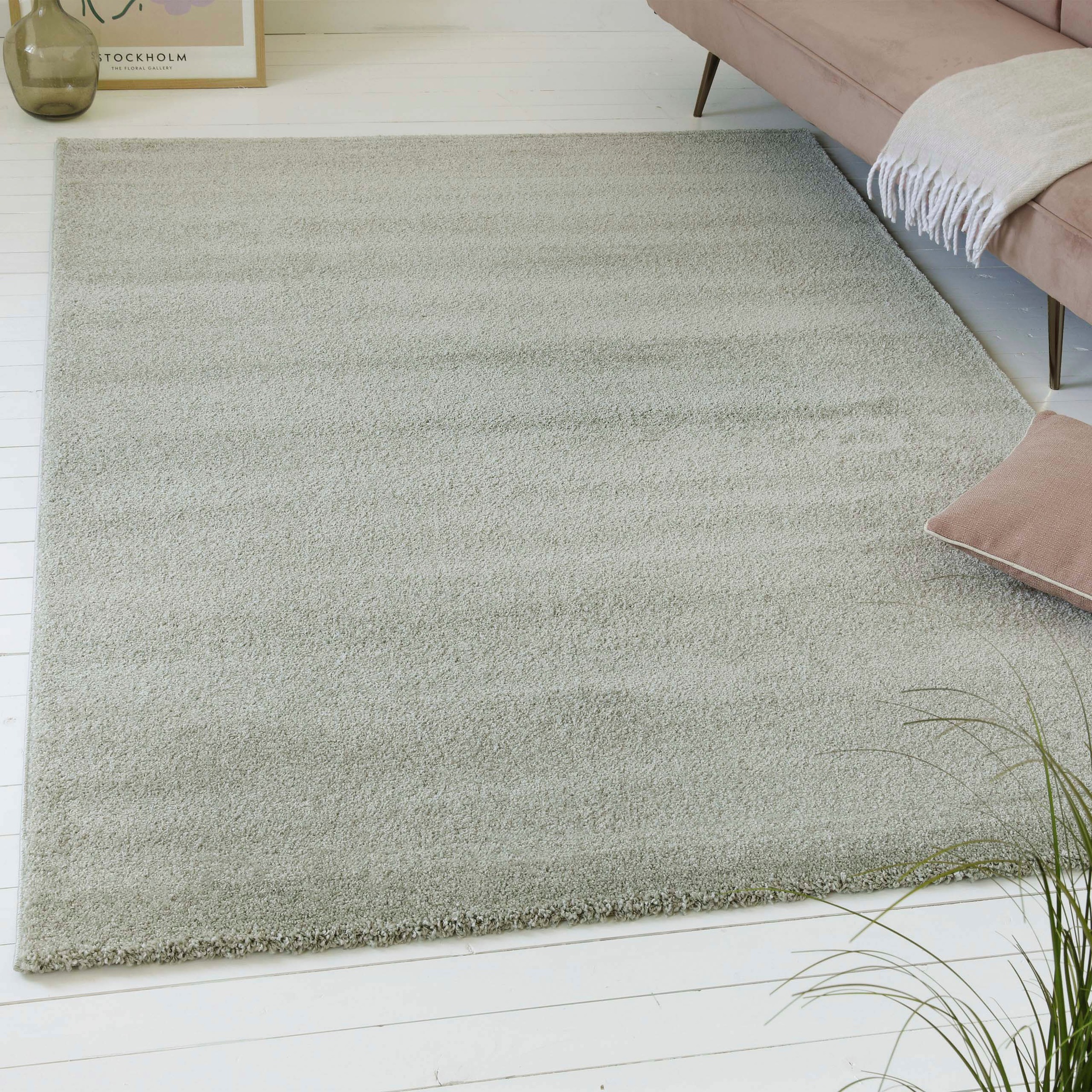 my home Teppich »Chanley«, rechteckig, 13 mm Höhe, moderner dichter weicher günstig online kaufen