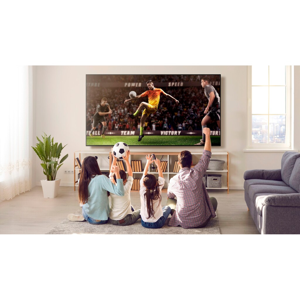 TCL QLED-Fernseher »75C631X1«, 189 cm/75 Zoll, 4K Ultra HD, Smart-TV-Google TV