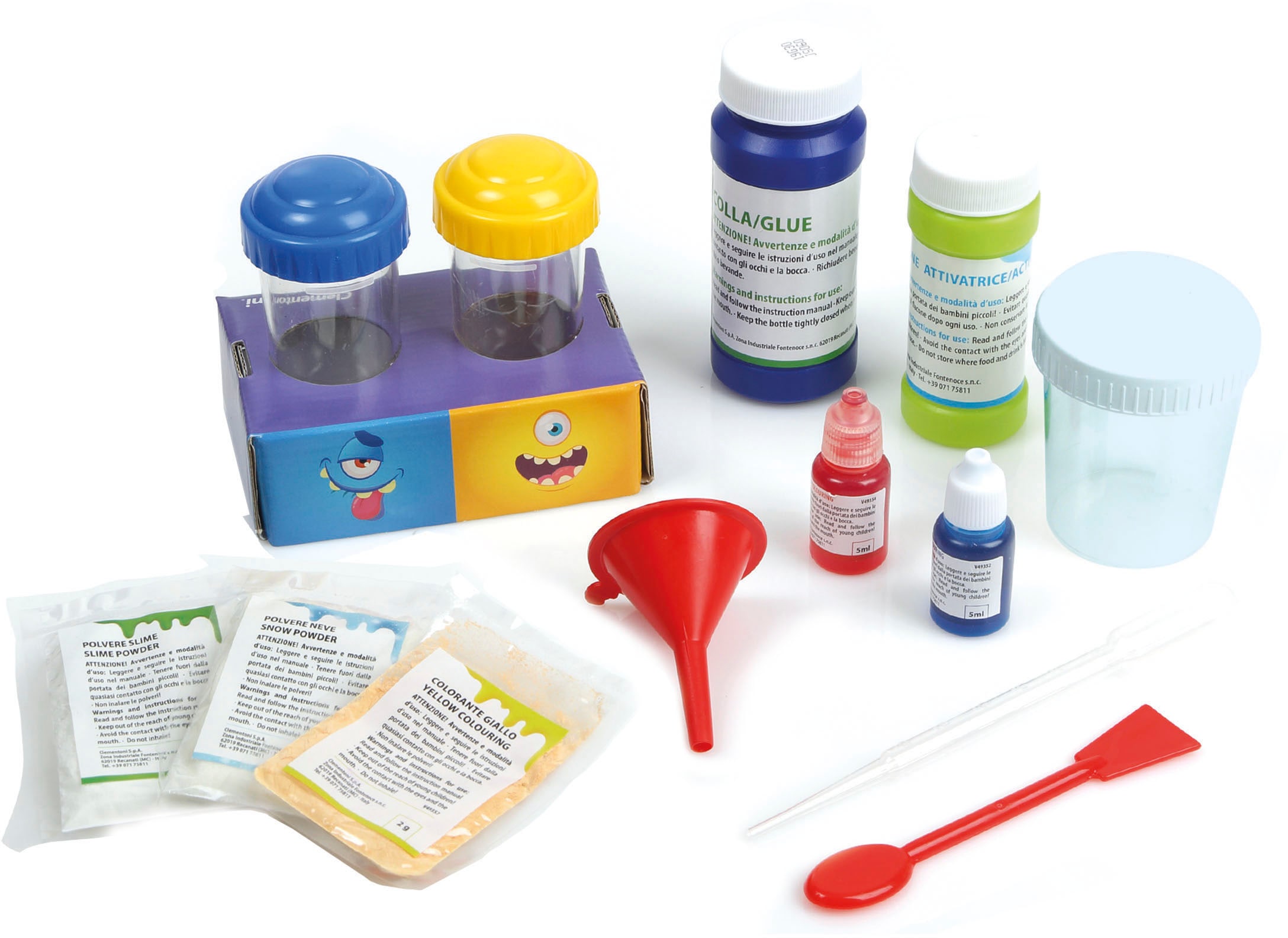 Clementoni® Experimentierkasten »Galileo, Verrückter Schleim«, Made in Europe