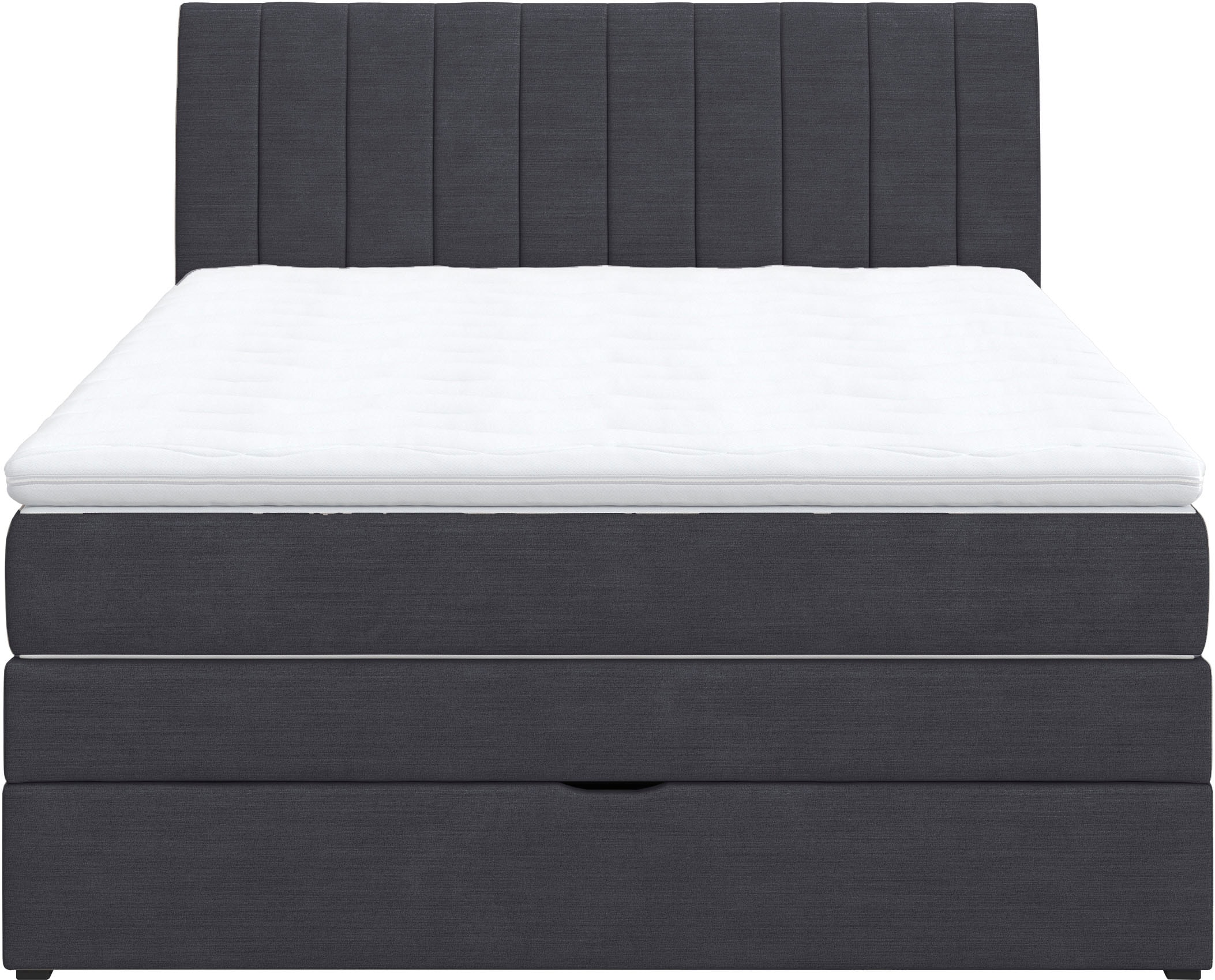 COTTA Boxspringbett »Shark inkl. Bettkasten und Topper«, erhältlich in den Breiten 140x200cm, 160x200cm und 180x200cm