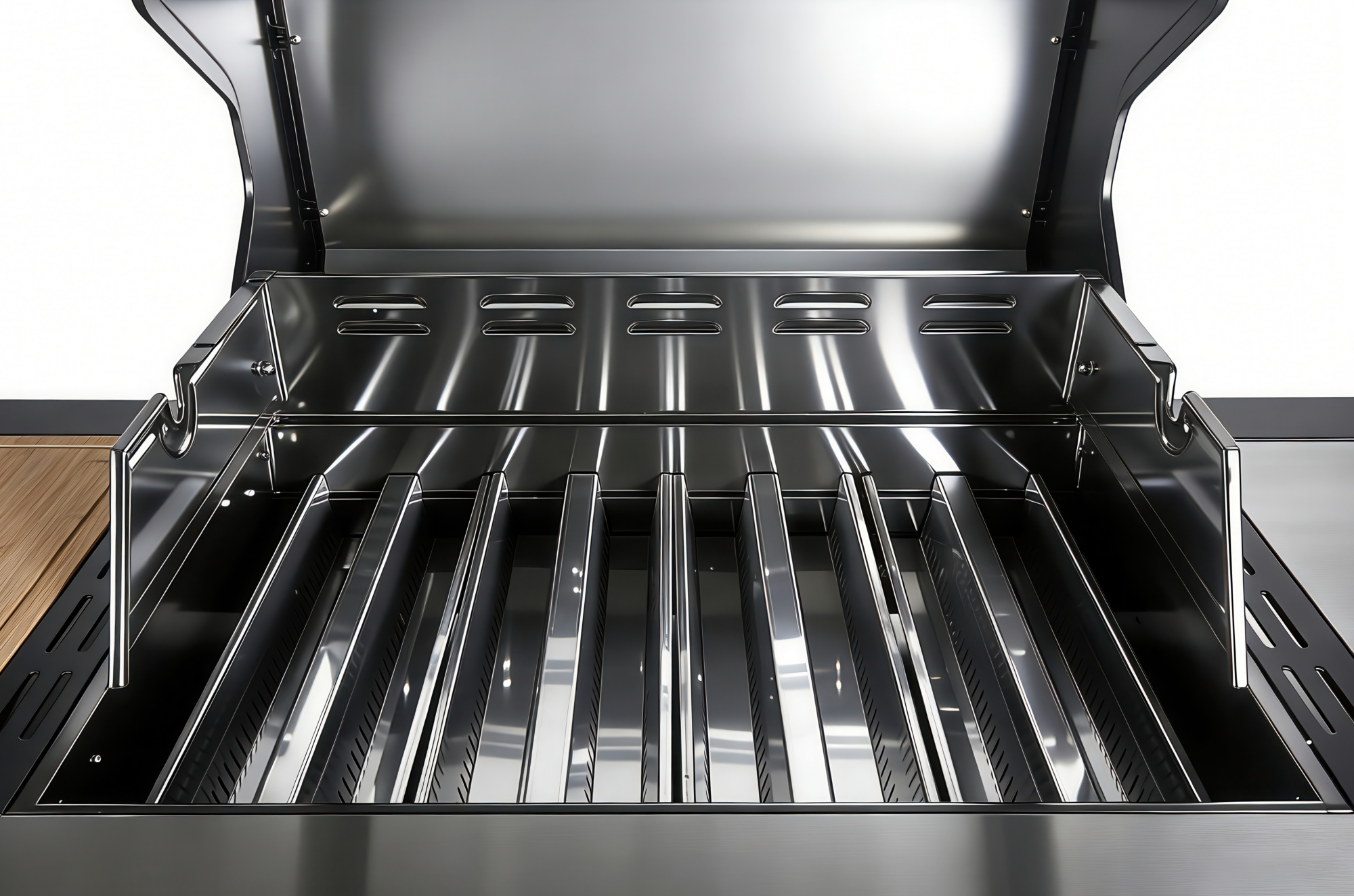 El Fuego Kombigrill »Augusta« 17 kW Gesamtleistung, auch als Holzkohlegrill verwendbar