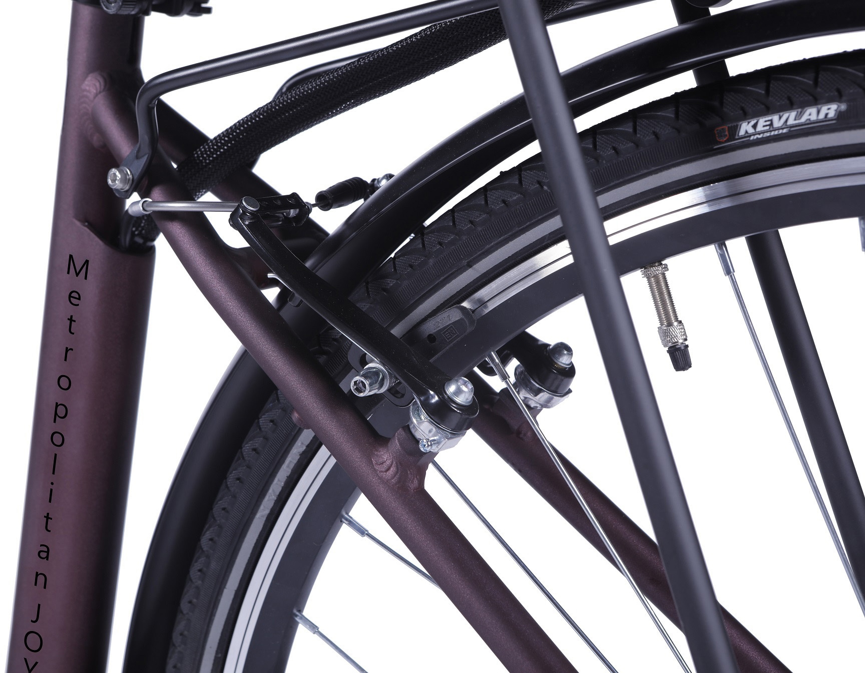 LLobe E-Bike »Metropolitan JOY rot 10 Ah«, 3 Gang, Frontmotor 250 W