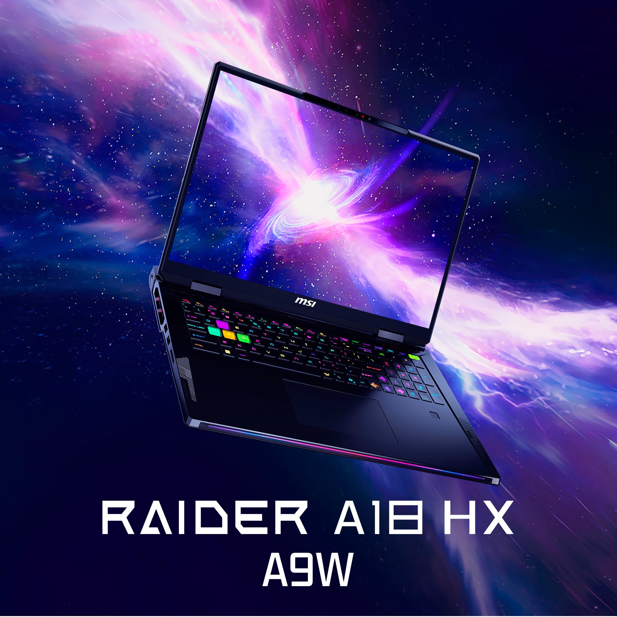 MSI Gaming-Notebook »Raider A18 HX A9WIG-080«, 45,8 cm, / 18 Zoll, AMD, Ryzen 9, GeForce RTX 5080, 2000 GB SSD