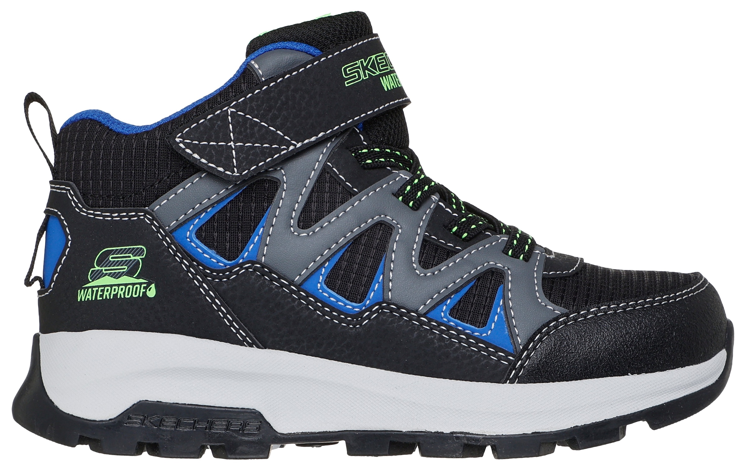 Skechers Klettstiefel »STORM BLAZER«  Freizeitschuh mit waterproof, Größenschablone zum Download