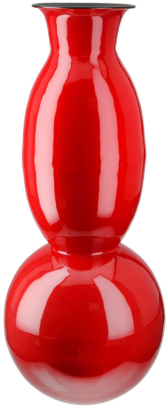 GILDE Bodenvase »Vase Neo rot H.49 cm« rot