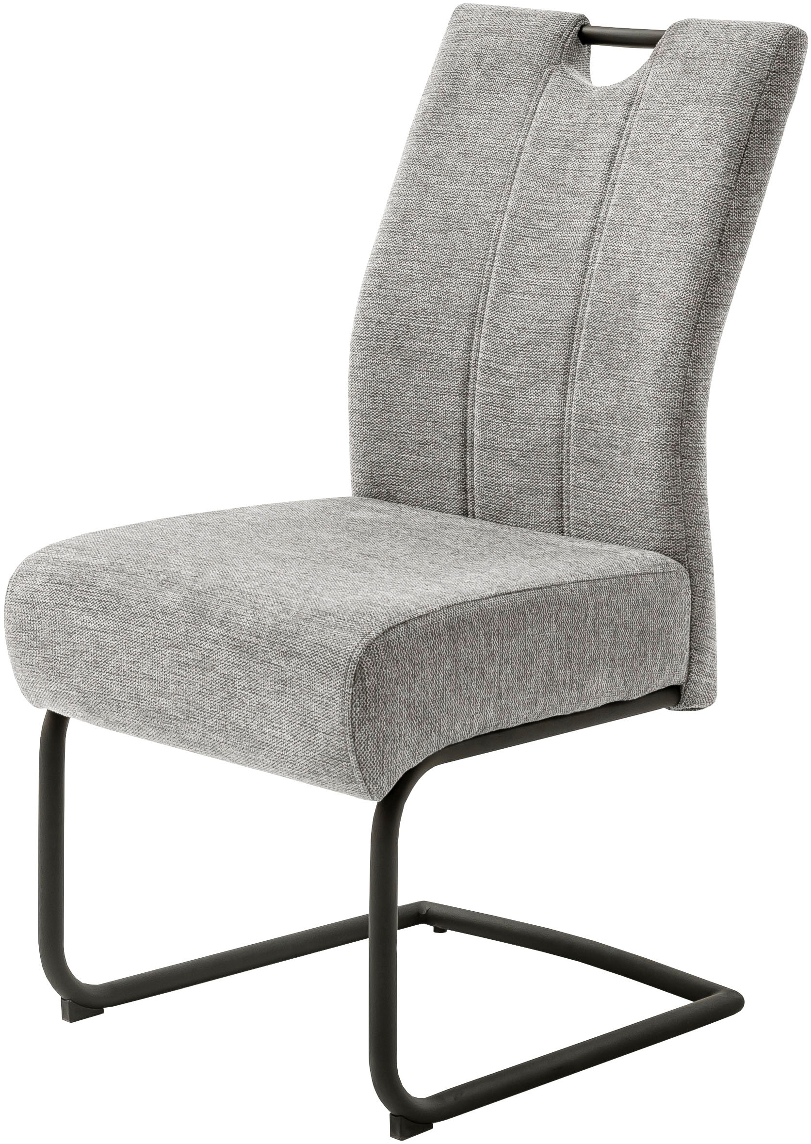 uno Freischwinger  mit Griff June ¦ grau ¦ Maße (cm): B: 49 H: 98 T: 63.0 S günstig online kaufen