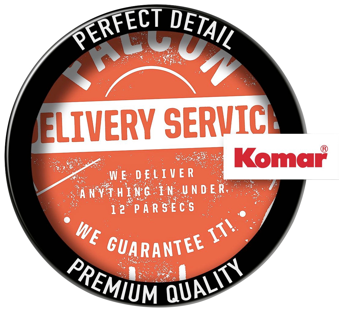 Komar Wandtattoo »Star Wars Delivery Service - Größe 50 x 70 cm«, (1 St.), selbstklebend, Wandsticker, Kinderzimmer