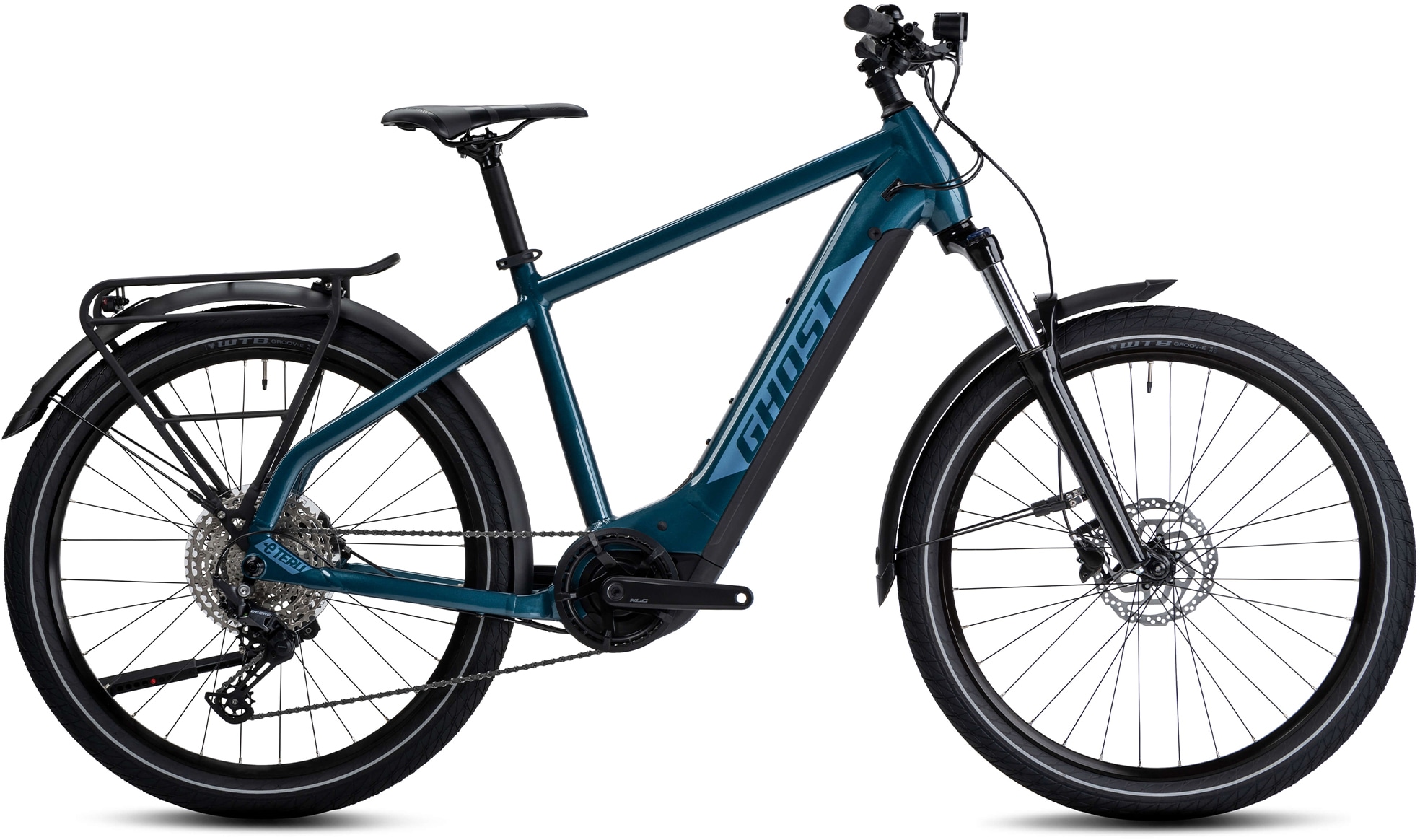 Bild von Ghost E-Bike »E-Teru Y Universal EQ«, 12 Gang, Shimano, Deore RD-M6100, Mittelmotor 250 W, Pedelec, Elektrofahrrad für Damen u. Herren, Trekkingrad