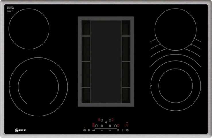 NEFF Kochfeld mit Dunstabzug »T18BD3AN0«, mit einfacher Touch Control Bedienung