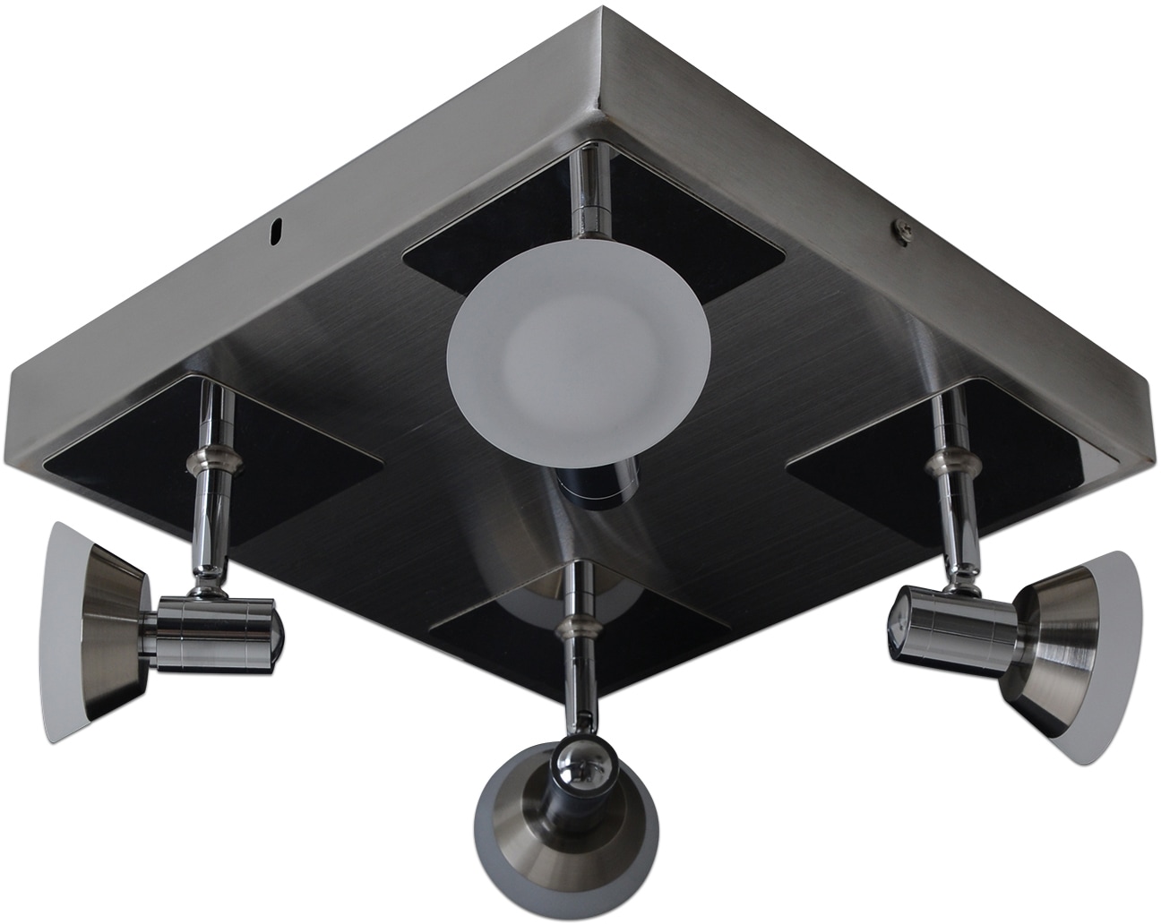 näve LED Deckenleuchte »Jericho«, 4 flammig, Leuchtmittel LED-Board   LED f günstig online kaufen