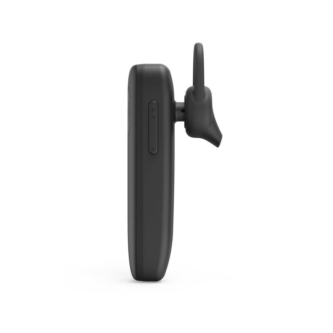 Hama Bluetooth-Kopfhörer »Mono-Bluetooth®-Headset, Multipoint, Lautstärkeregler«, Sprachsteuerung, extra lange Standby Zeit