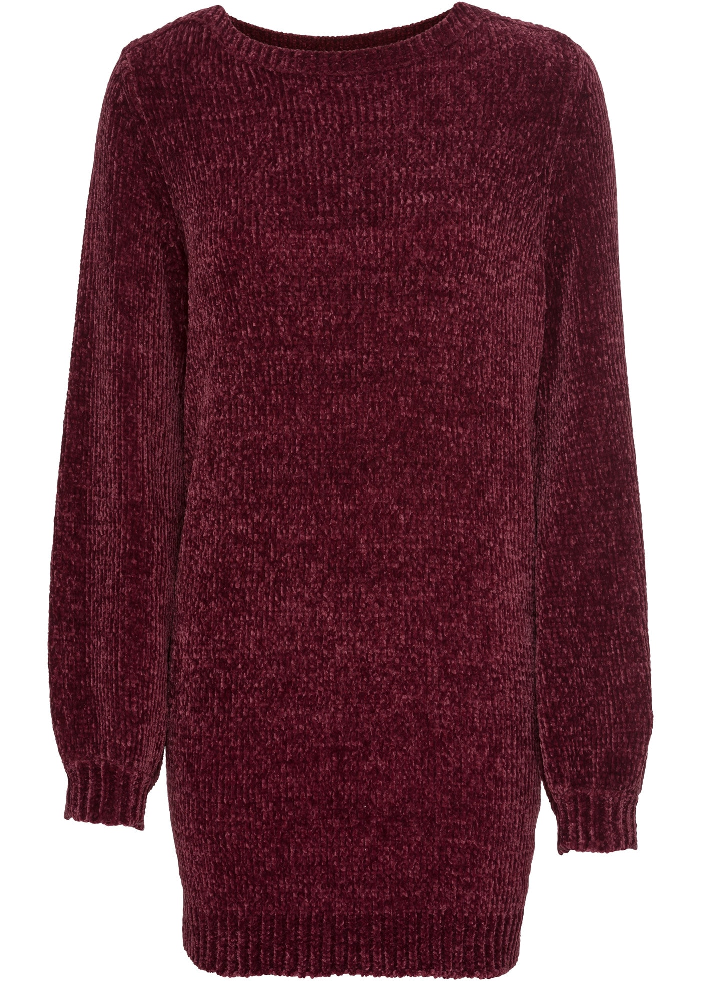bonprix Longpullover »Chenille-Longpullover« Chenille-Longpullover