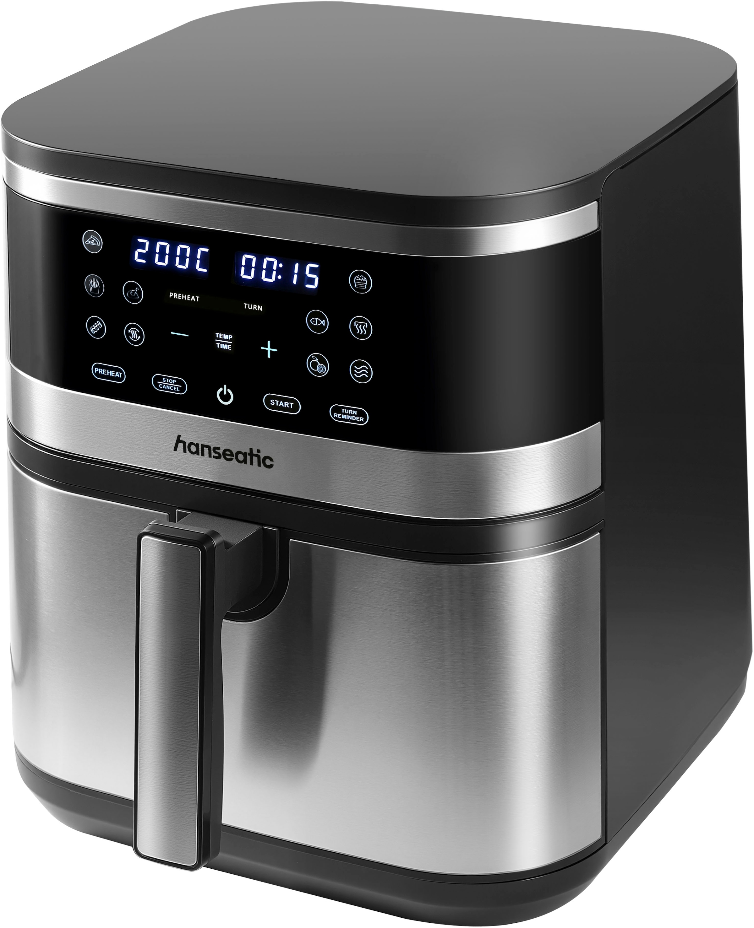 Hanseatic Heißluftfritteuse »HAF810SCA« 1700 W inkl. 3 Jahre Herstellergarantie