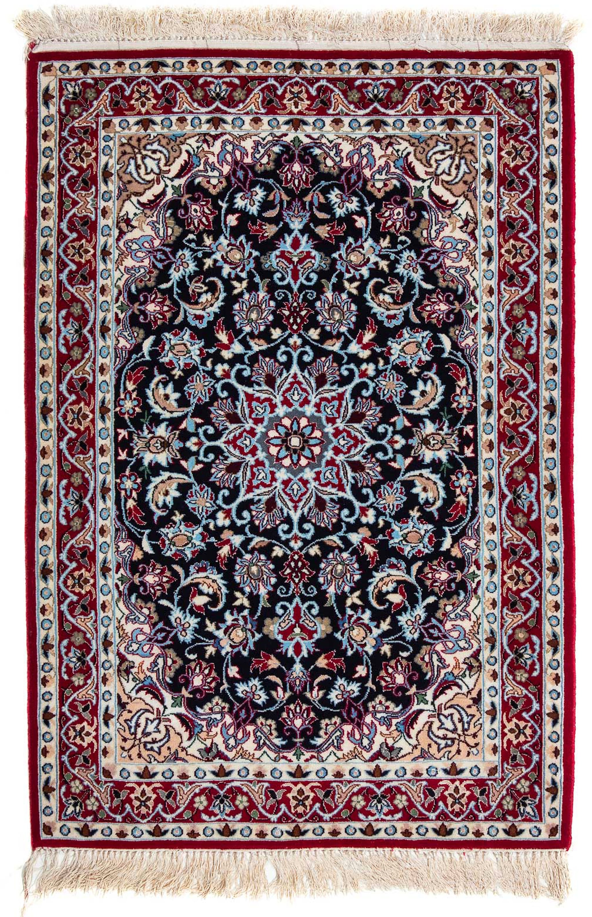 morgenland Orientteppich »Perser - Isfahan - Premium - 104 x 72 cm - dunkel günstig online kaufen