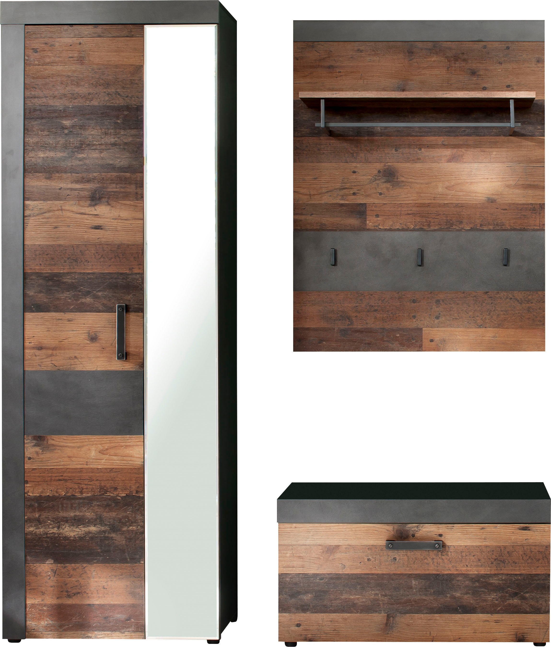 Home affaire Garderoben-Set »Ilana« Set, 3 Stk. tlg.