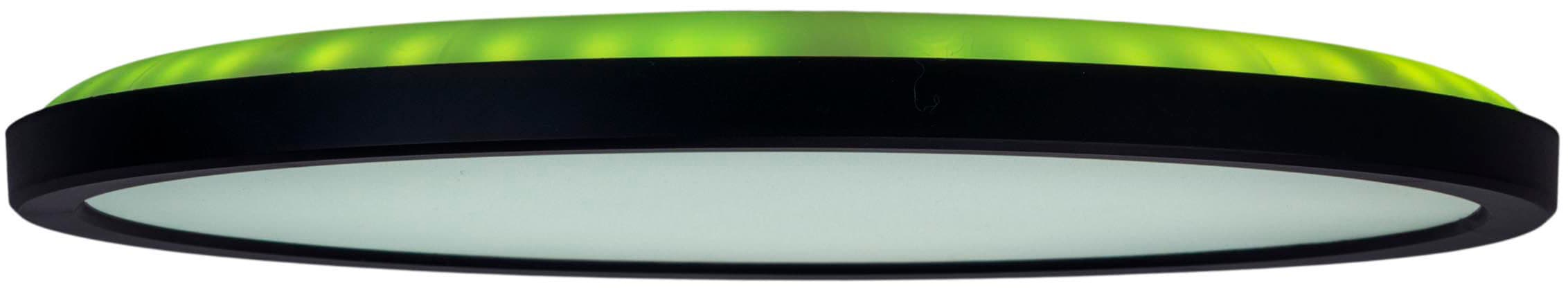 näve Deckenleuchte »LED "CARLO" mit RGB-Backlight D: 54 cm«, Dimmbar mit Memoryfunktion, Farbwechsler und Nachtlichtfunktion