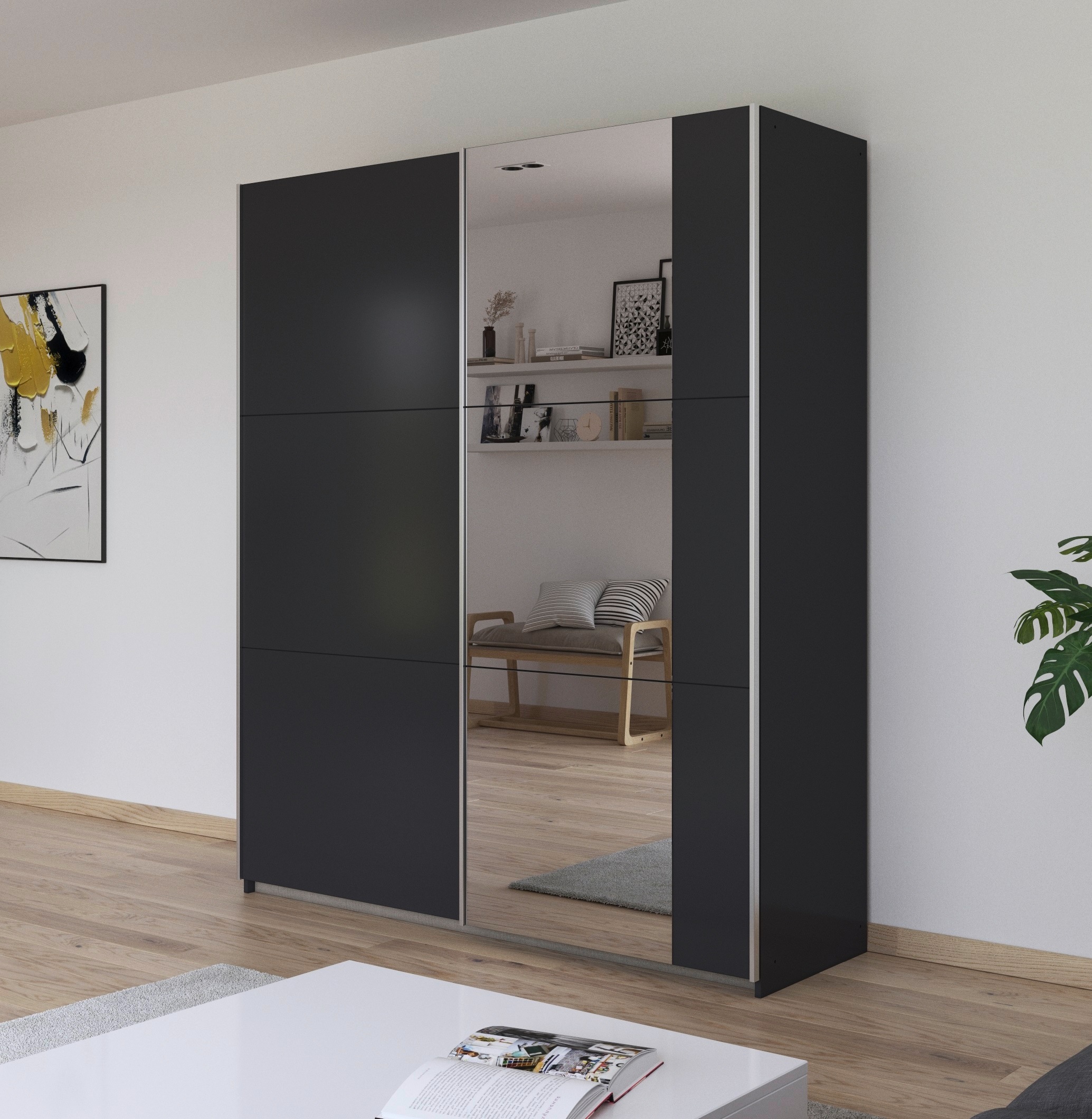 rauch Schwebetürenschrank "Kleiderschrank Garderobe TOPSELLER AURELIO mit 3 günstig online kaufen