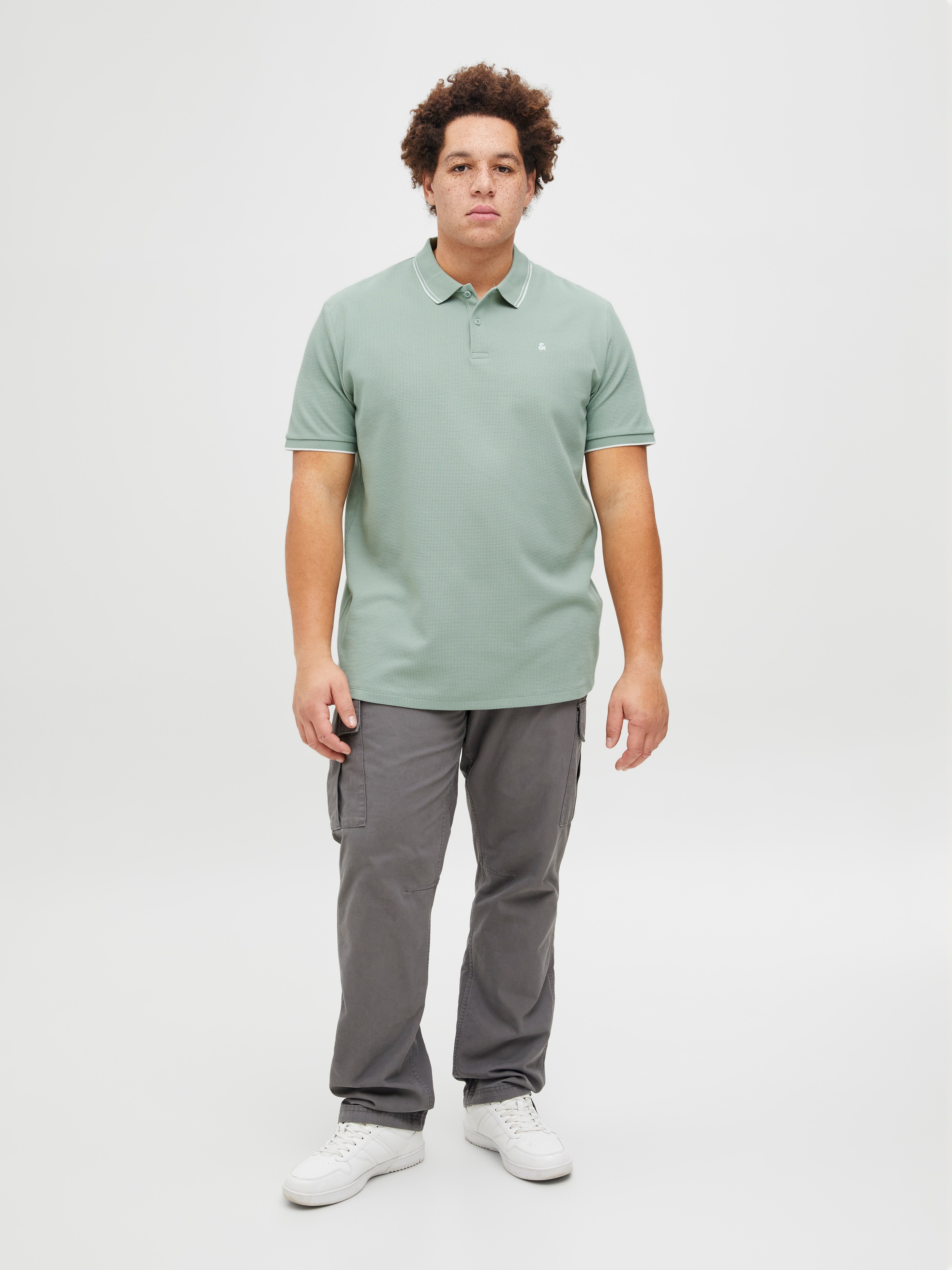Jack & Jones PlusSize Poloshirt »JJEAUSTIN POLO SS NOOS PLS«