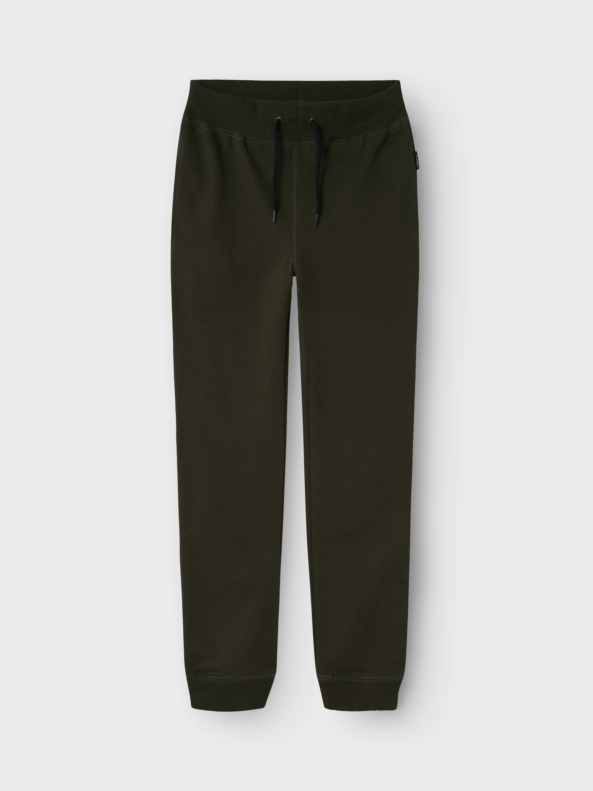 Name It Jogginghose »NKMSWEAT für Jungen mit verstellbarem Bund und Kordelzug«  unifarben, casual, regular fit, Baumwollmix, Rundhals