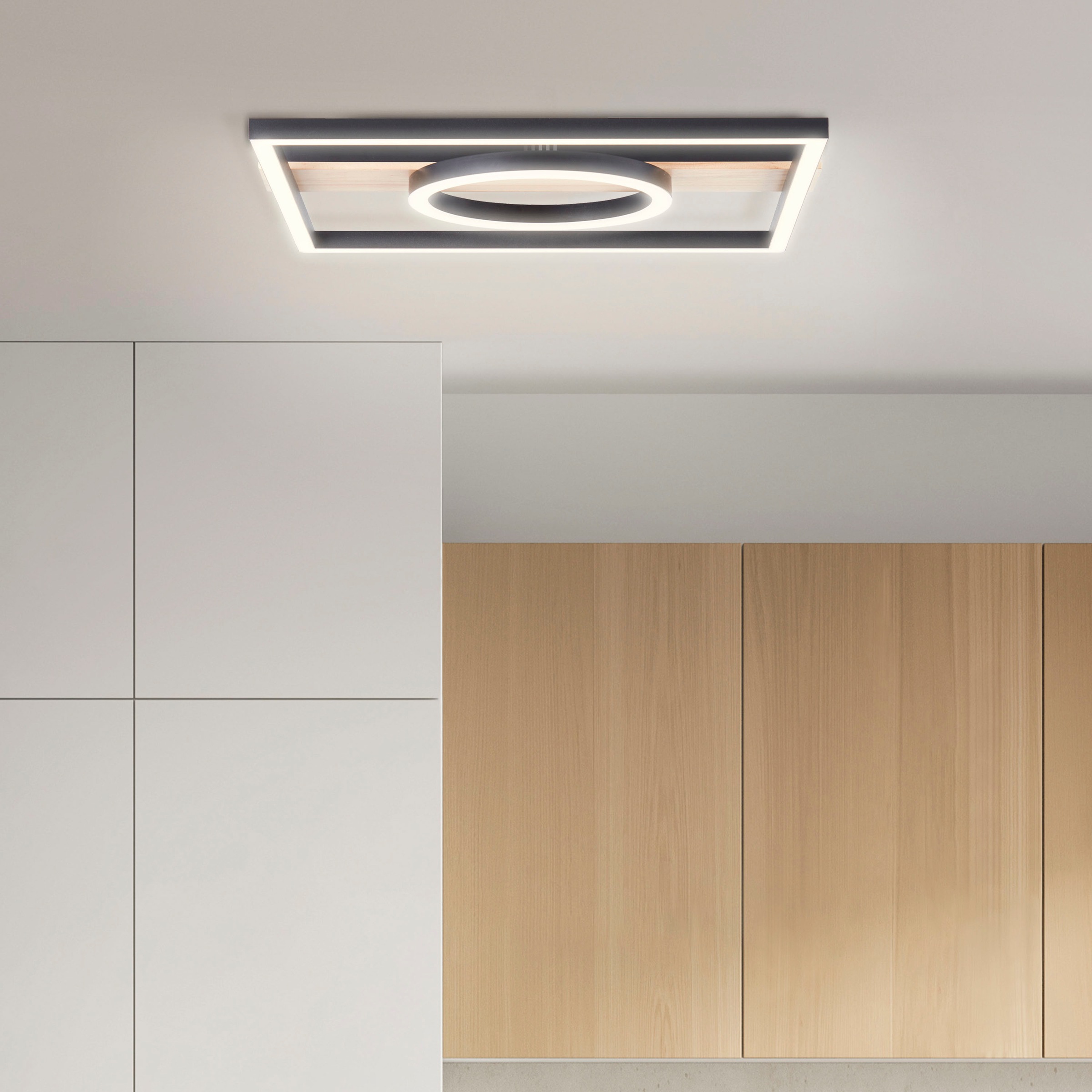 my home LED Deckenleuchte »Lysann Deckenlampe«, Leuchtmittel LED-Board   LE günstig online kaufen