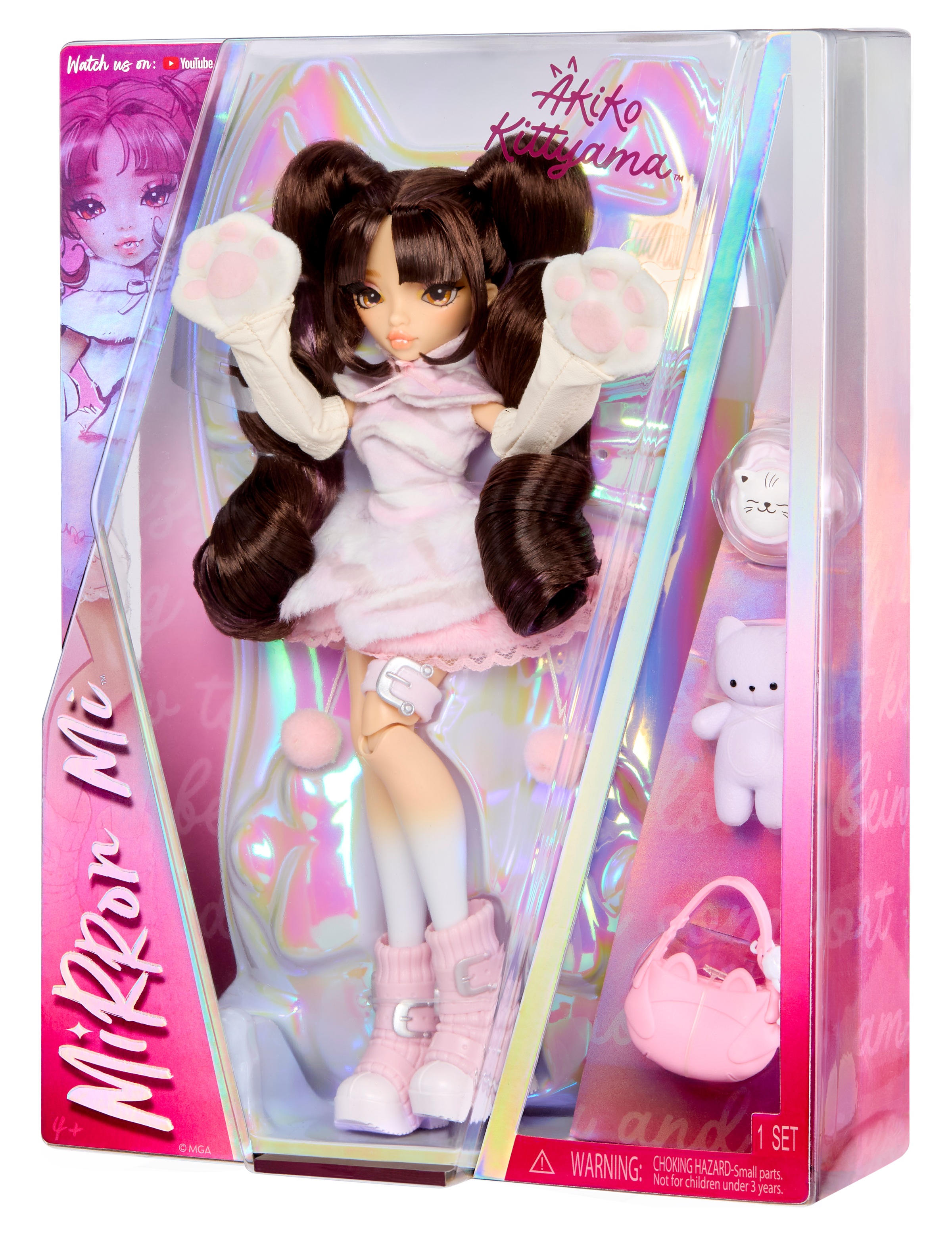 MGA ENTERTAINMENT Anziehpuppe »MirrorMi Fashion Doll - Akiko Kittyama (Cozy)«