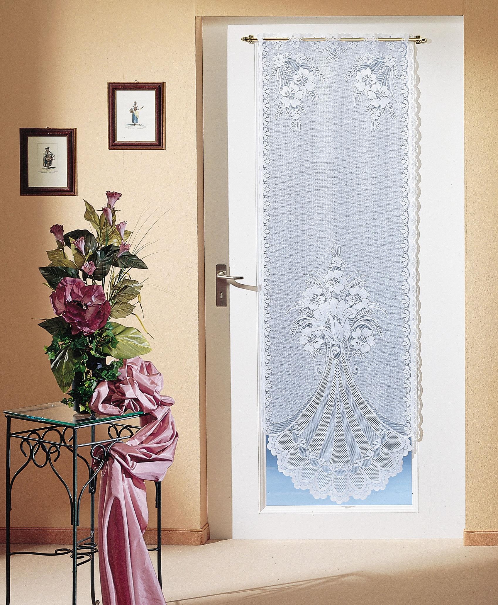 Weckbrodt Türvorhang »Adria« Stangendurchzug 1 Stk. tlg. Jacquard, struktur günstig online kaufen