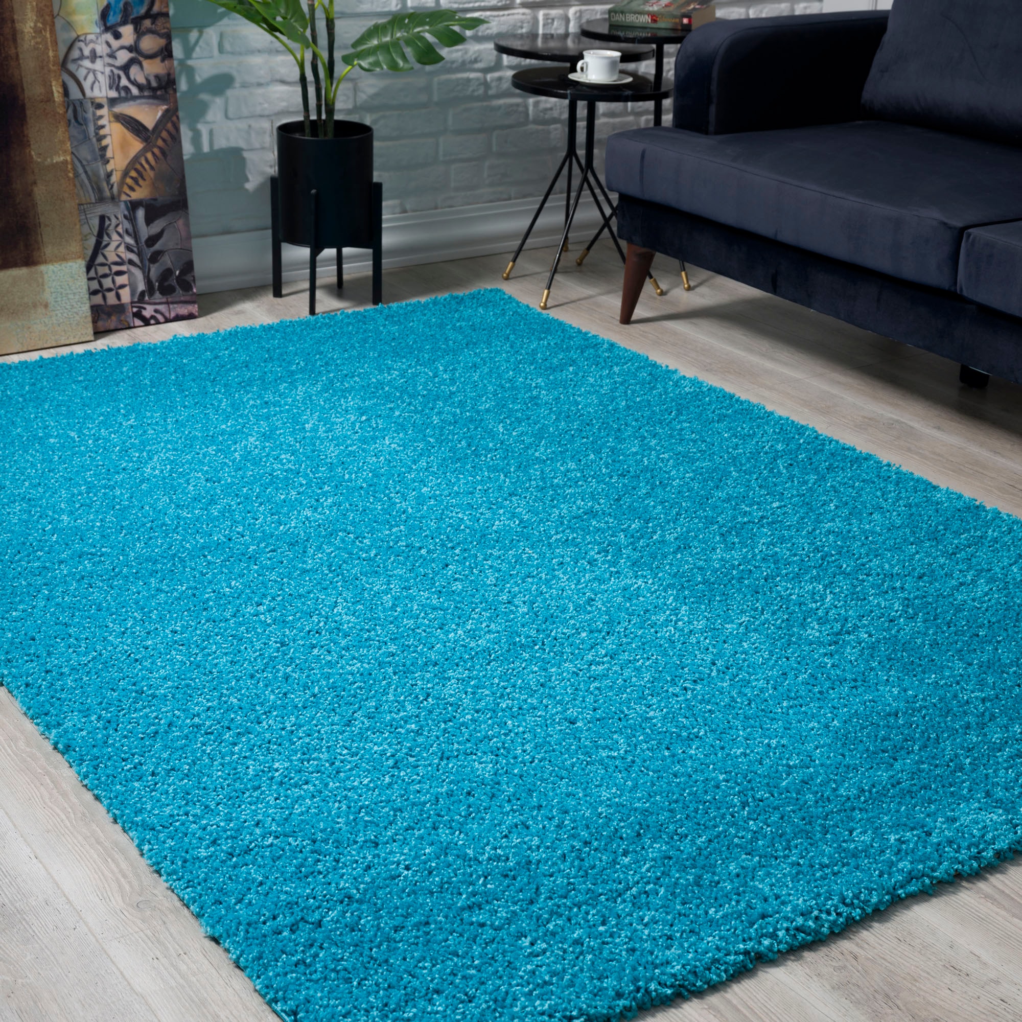 Sanat Hochflor-Teppich »LOCA«, rechteckig, 30 mm Höhe, Wohnzimmer, Langflor, Shaggy, Schlafzimmer