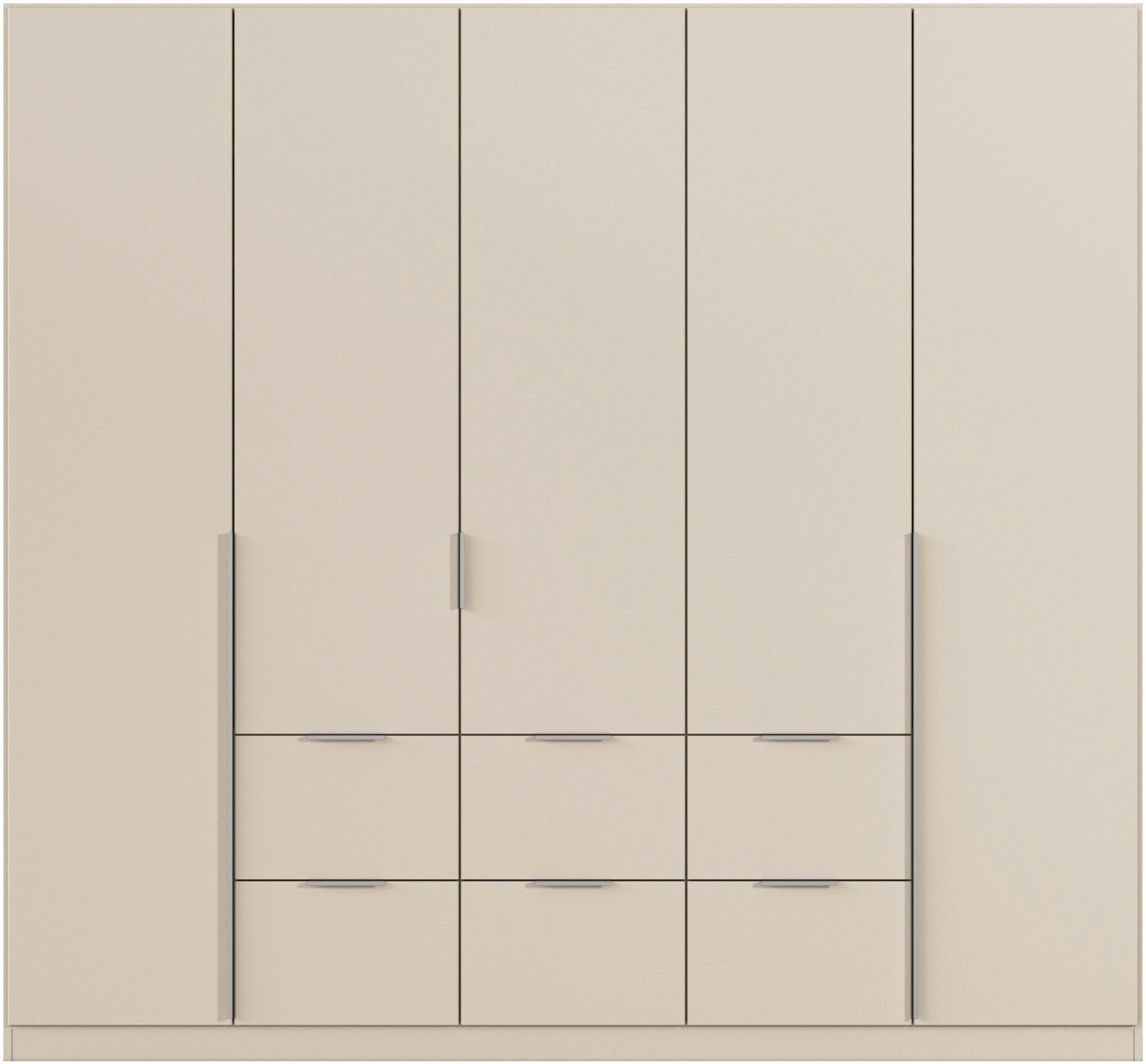 rauch Drehtürenschrank »Kleiderschrank Schrank Garderobe AGORDO mit Dekor- oder Hochglanzfront«, mit Außenschubkästen, in 6 Breiten und 2 Höhen MADE IN GERMANY