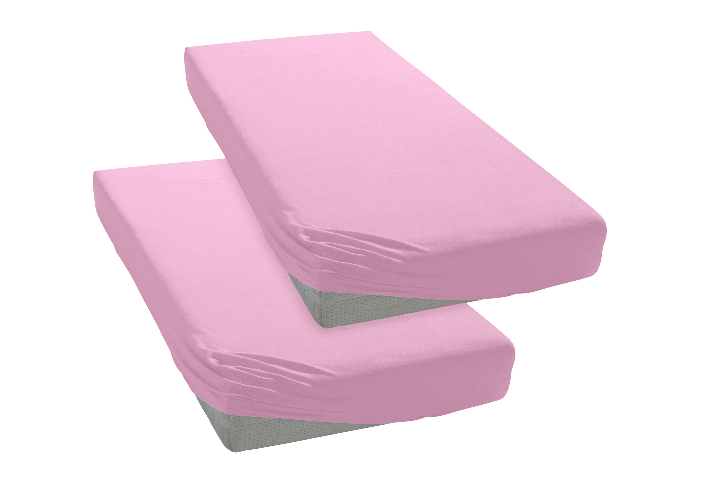 OTTO home Spannbettlaken »PHYSALIS Comfort 100% Baumwolle, 150 g/m²« Bettlaken bis 20 cm Matratzenhöhe, weich, bügelfrei, optimaler Sitz