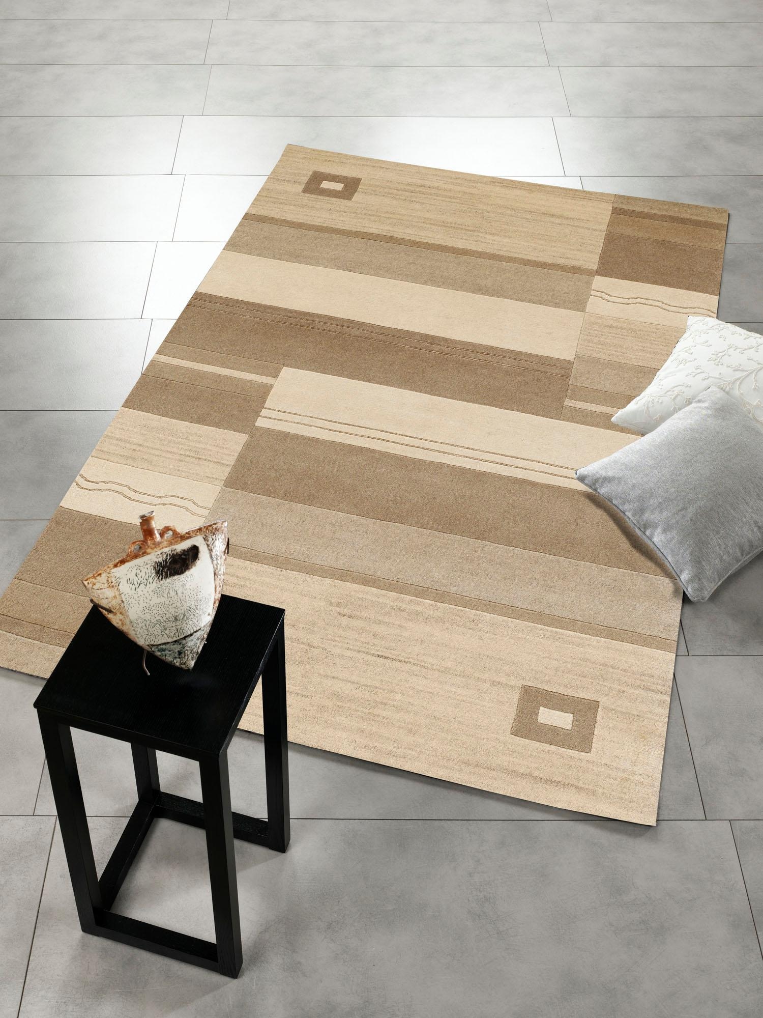 OCI DIE TEPPICHMARKE Teppich »Kandu Allover«, rechteckig, 8 mm Höhe, handgeknüpft, Wohnzimmer